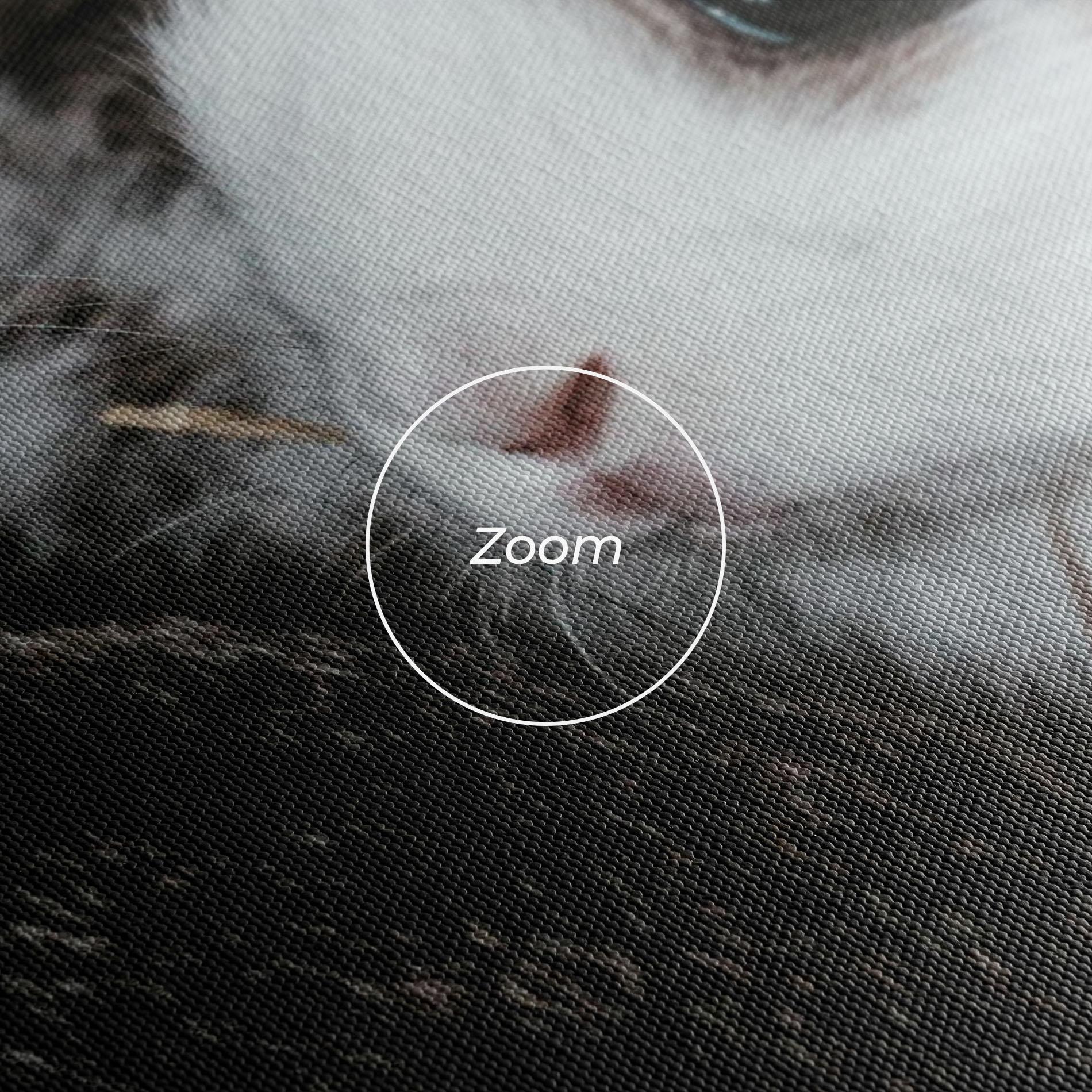 Leinwandbild Cute Small Rabbit mockup 3