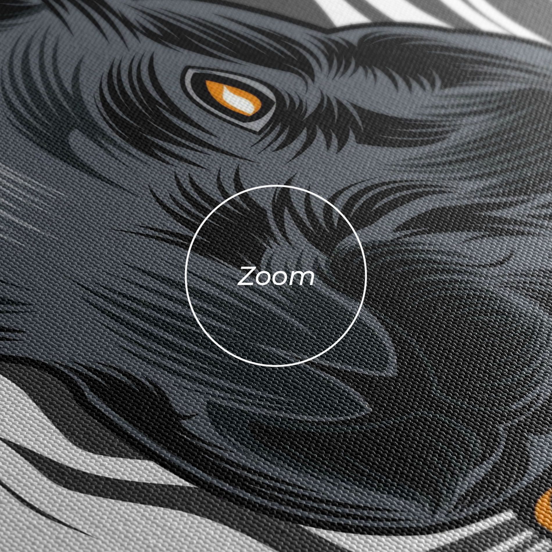 Cyborg Yellow Bunny mockup 3