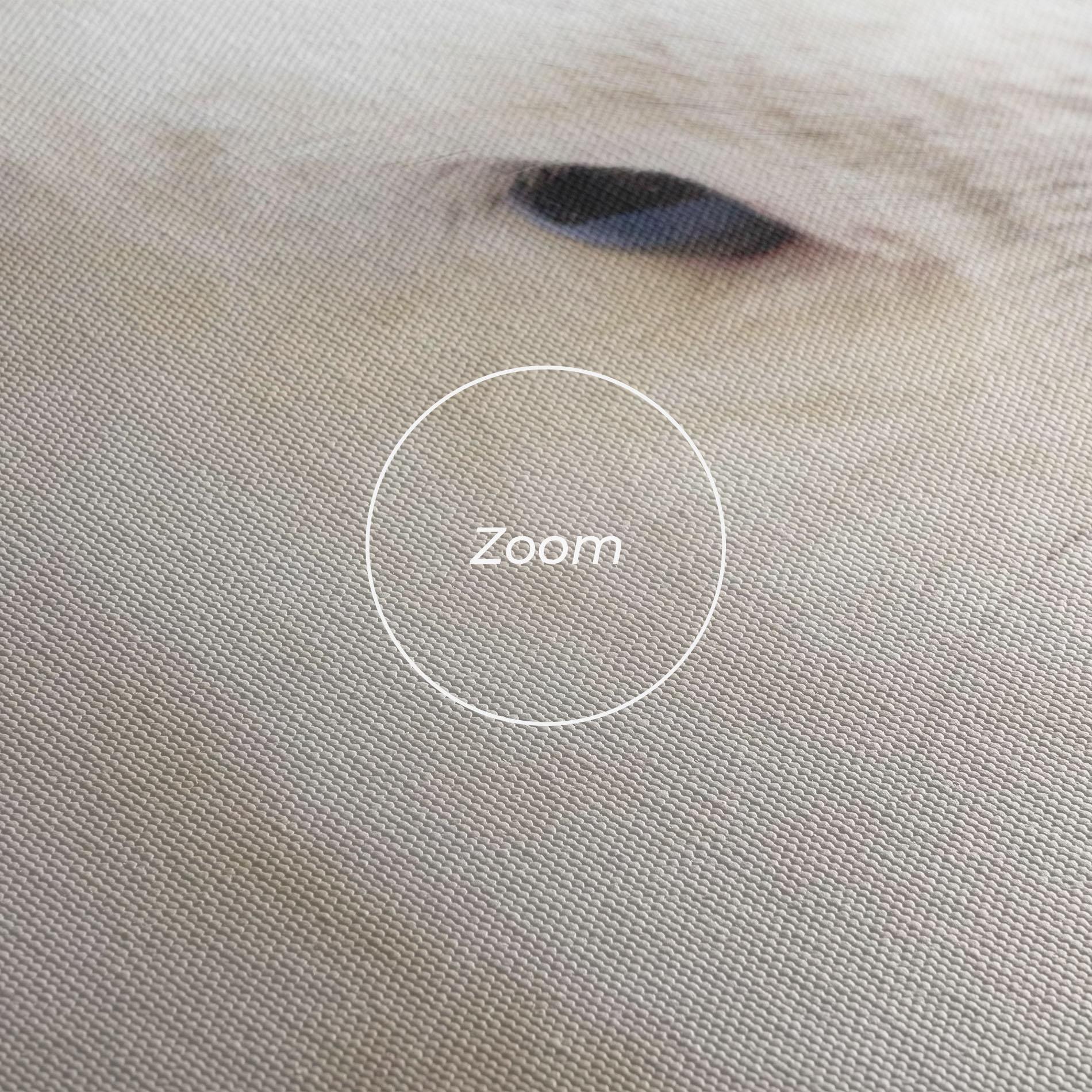 Leinwandbild Light Grey Bunny mockup 3