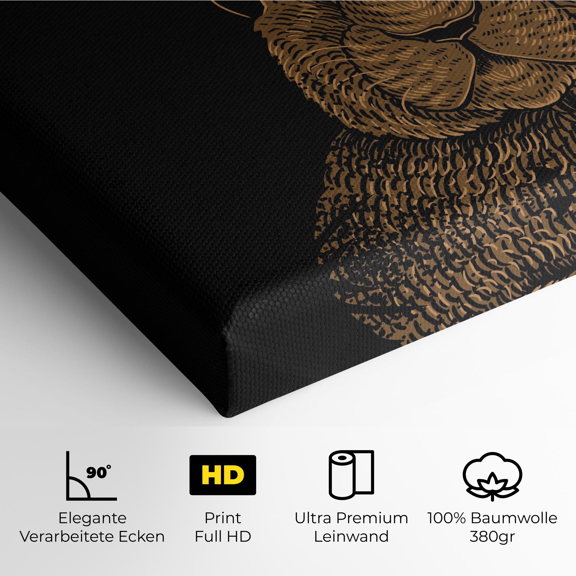 Leinwandbild Brown Bunny mockup 4