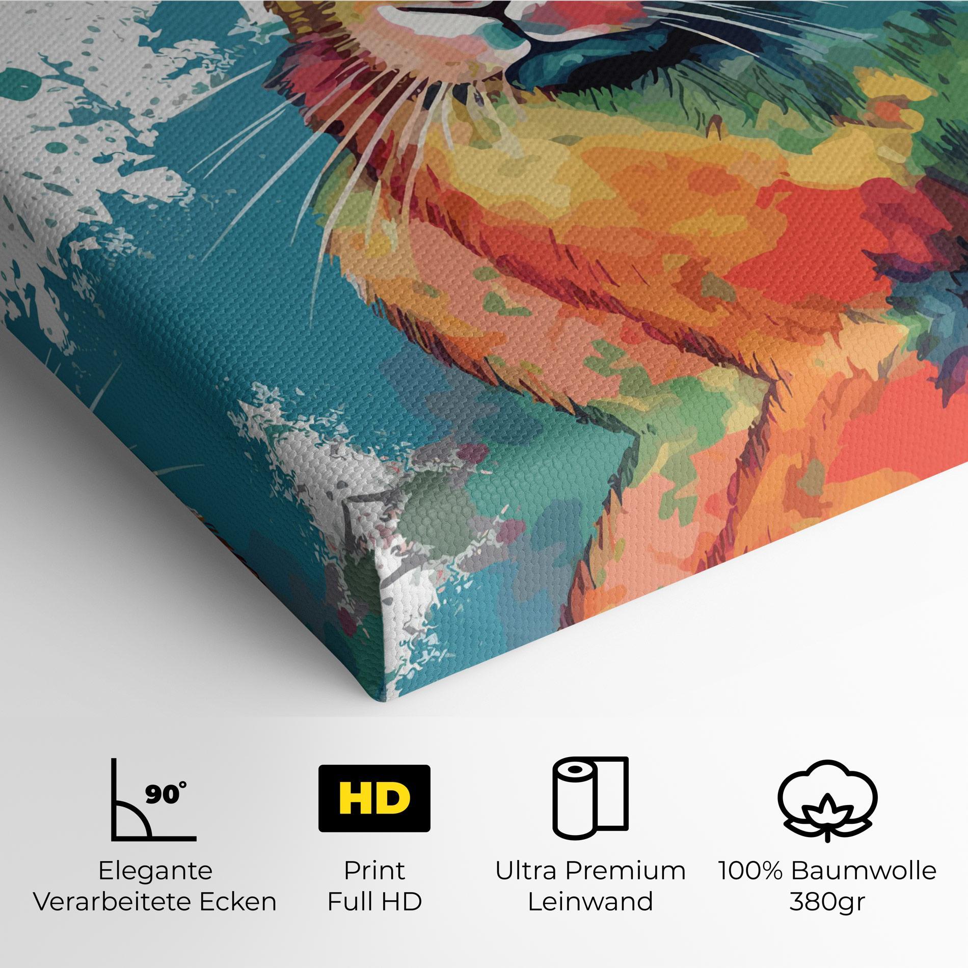 Leinwandbild Brush Rabbit mockup 4