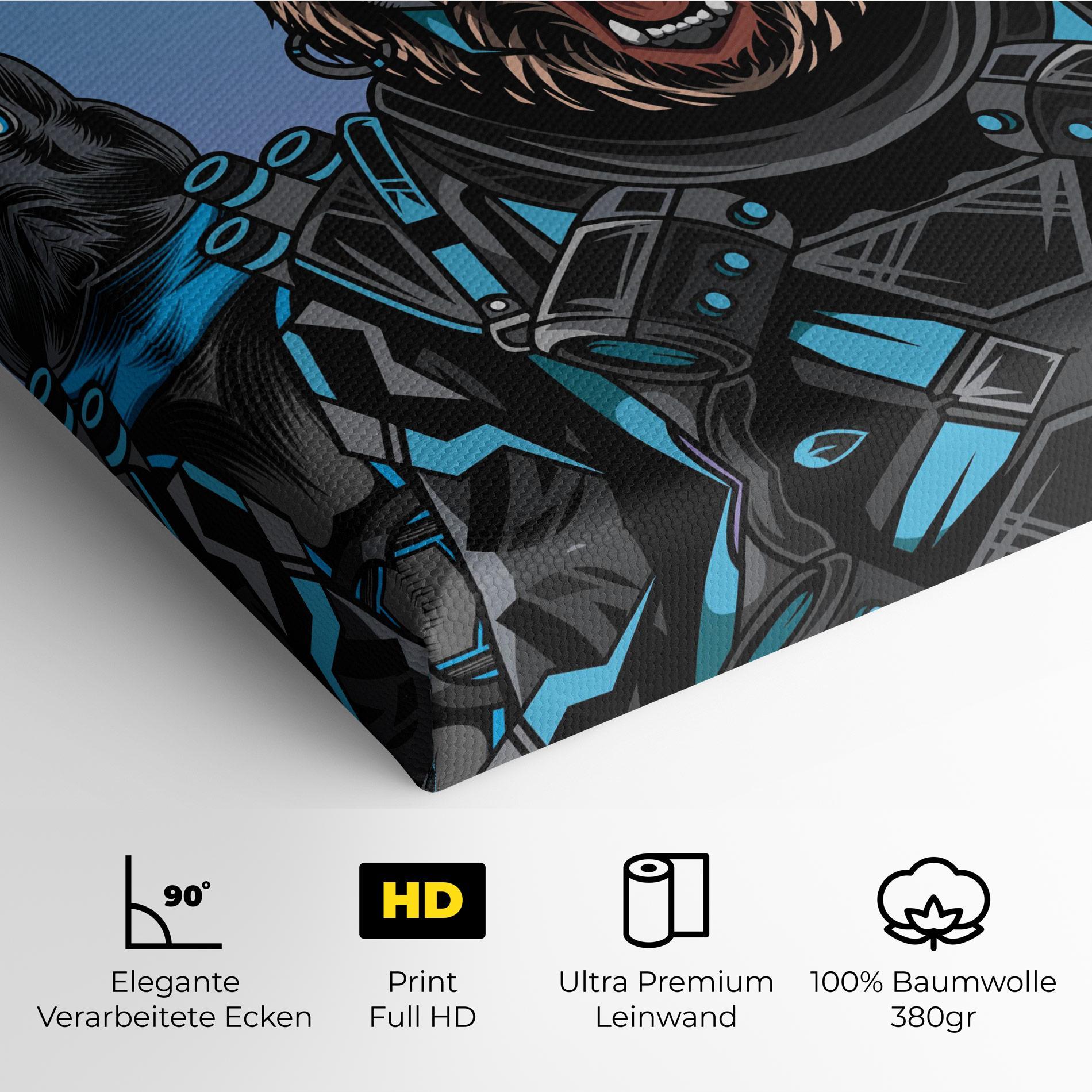 Leinwandbild Bunny Bear mockup 4