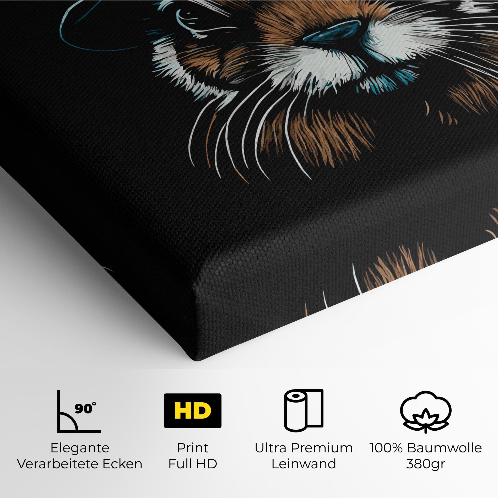 Leinwandbild Hat Bunny mockup 4
