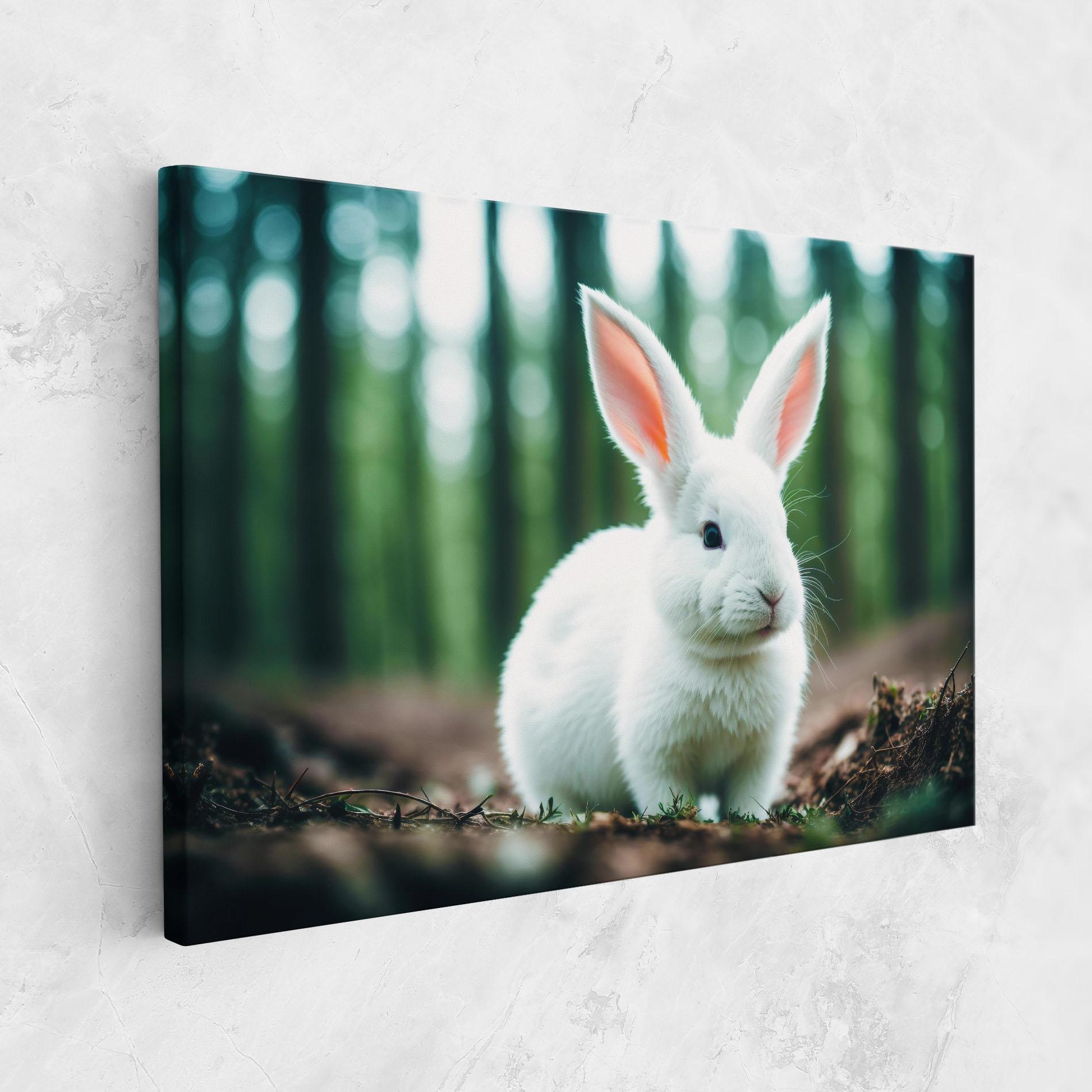 Leinwandbild Forest Bunny mockup 1