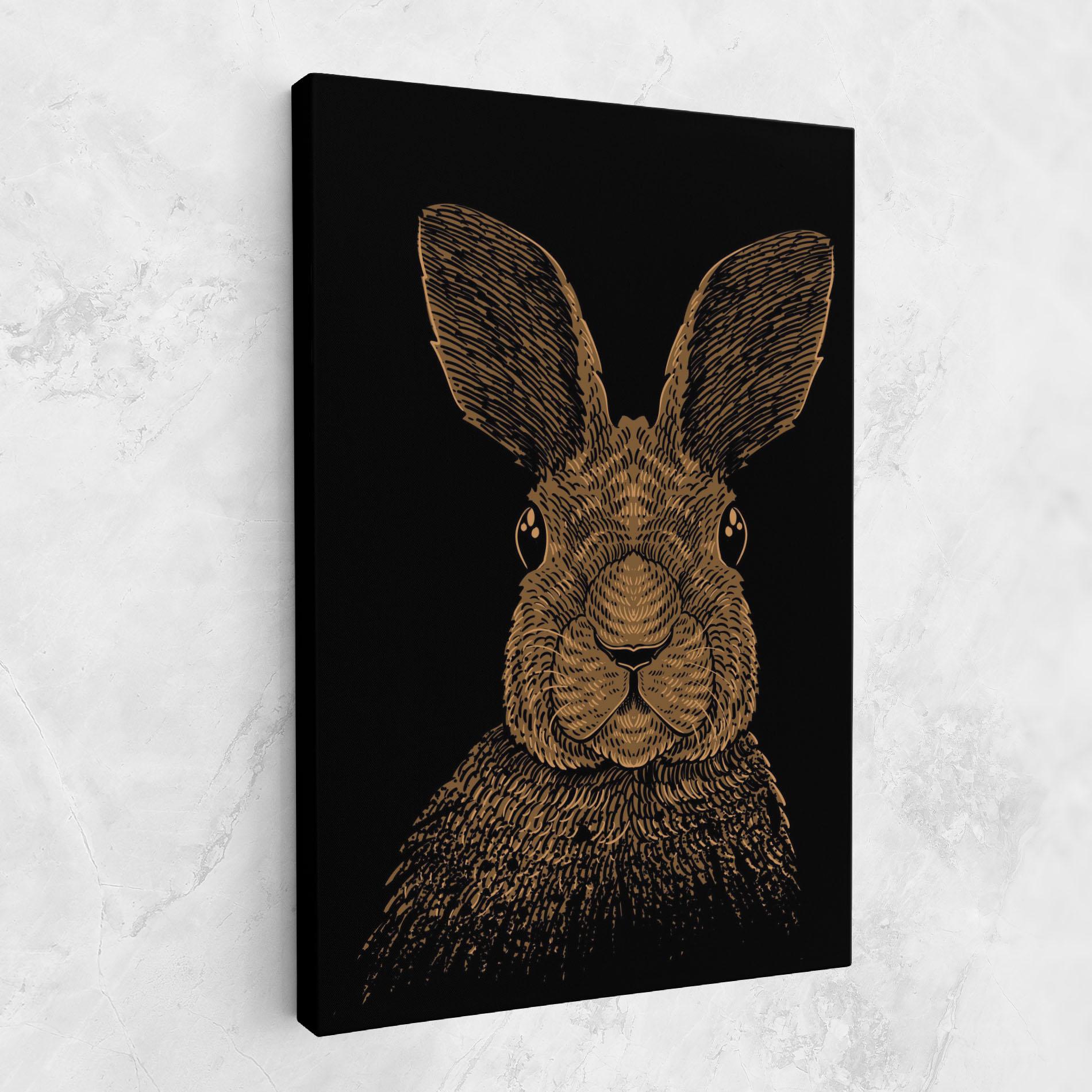 Leinwandbild Brown Bunny mockup 1