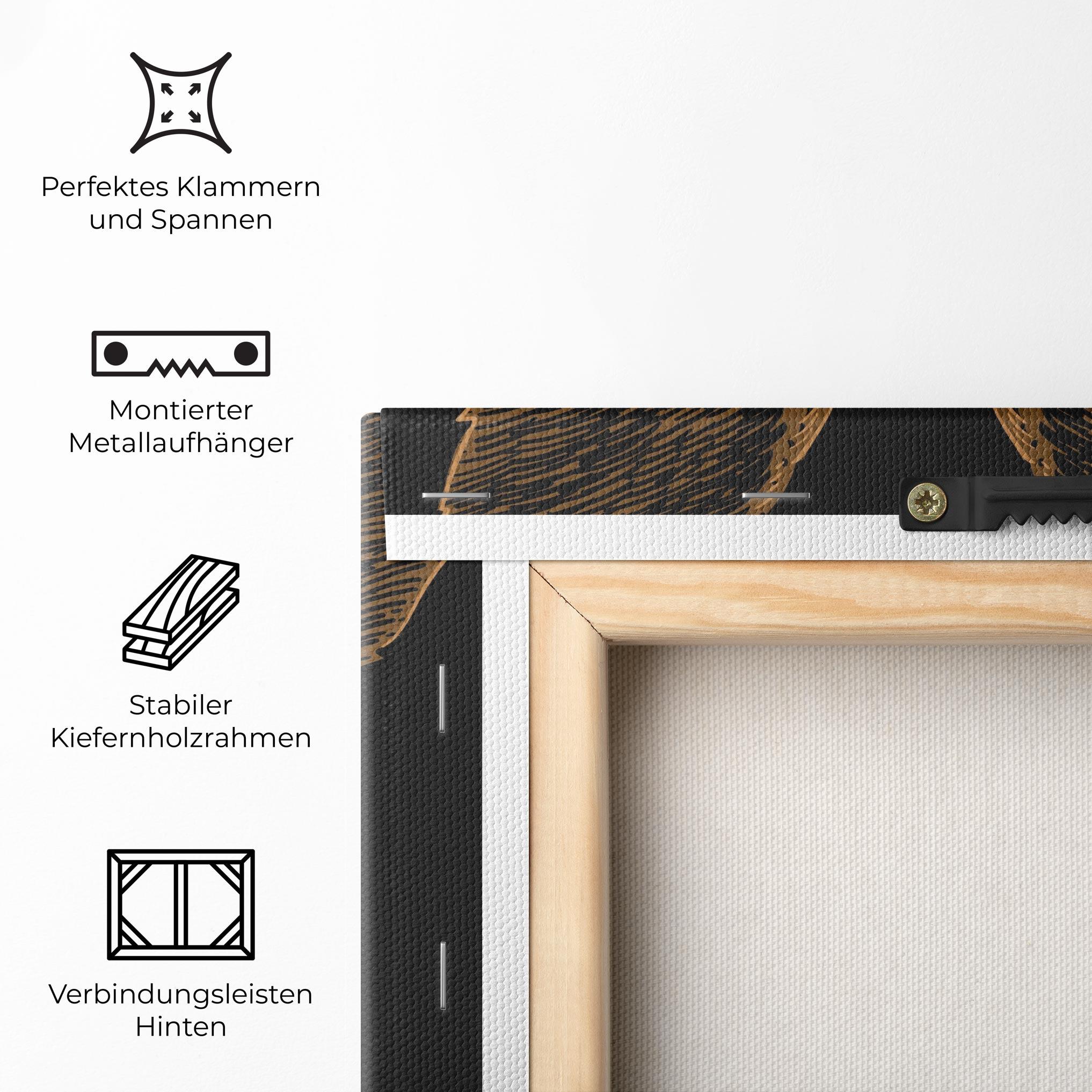 Leinwandbild Brown Bunny mockup 5