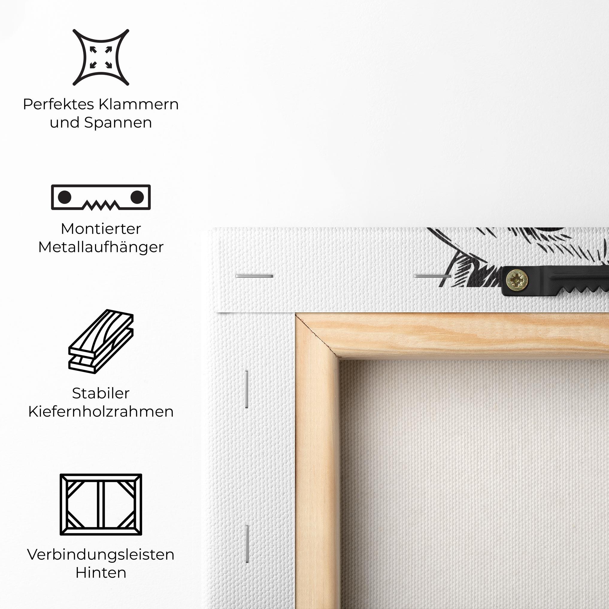 Leinwandbild Cute Bunny mockup 5