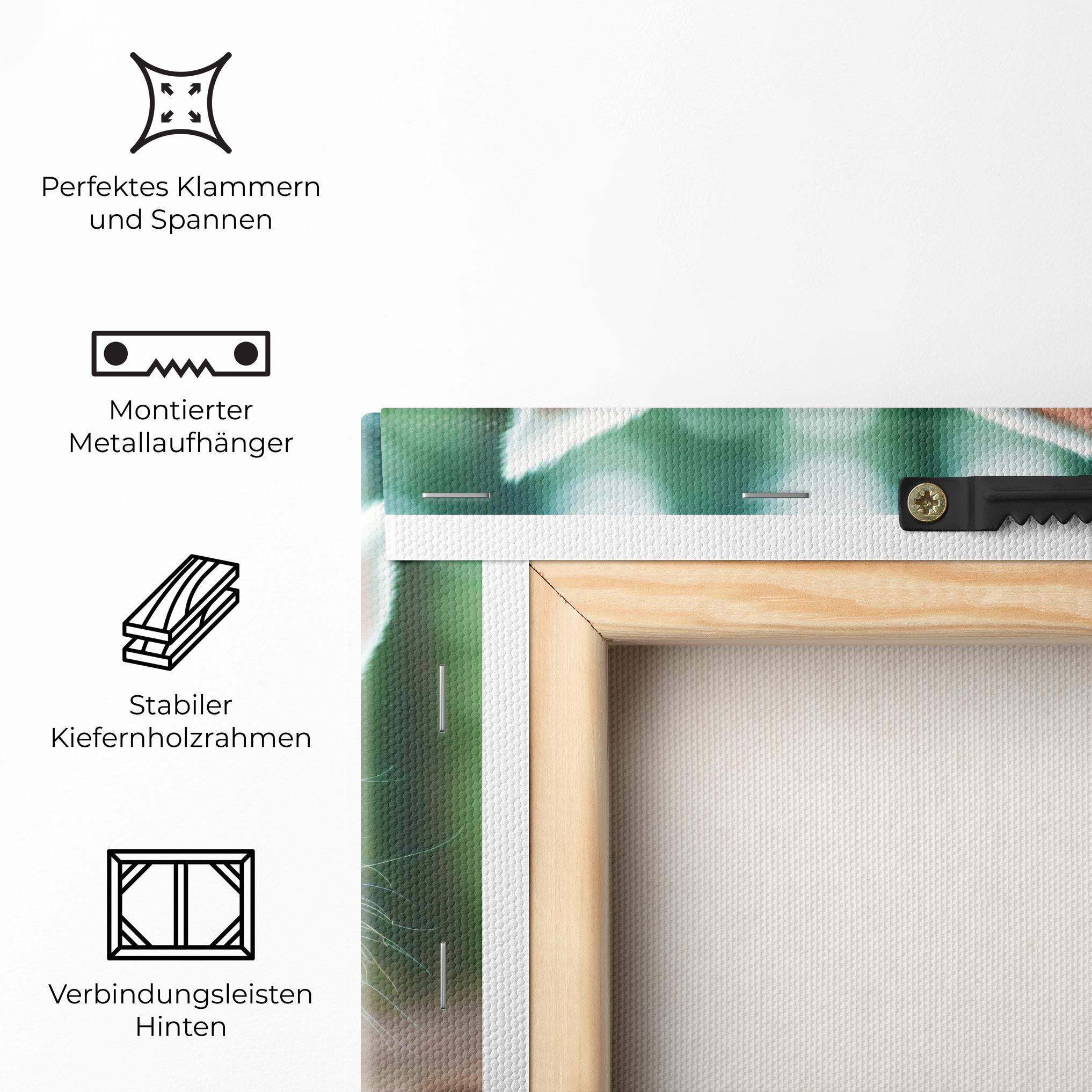 Leinwandbild Forest Bunny mockup 5