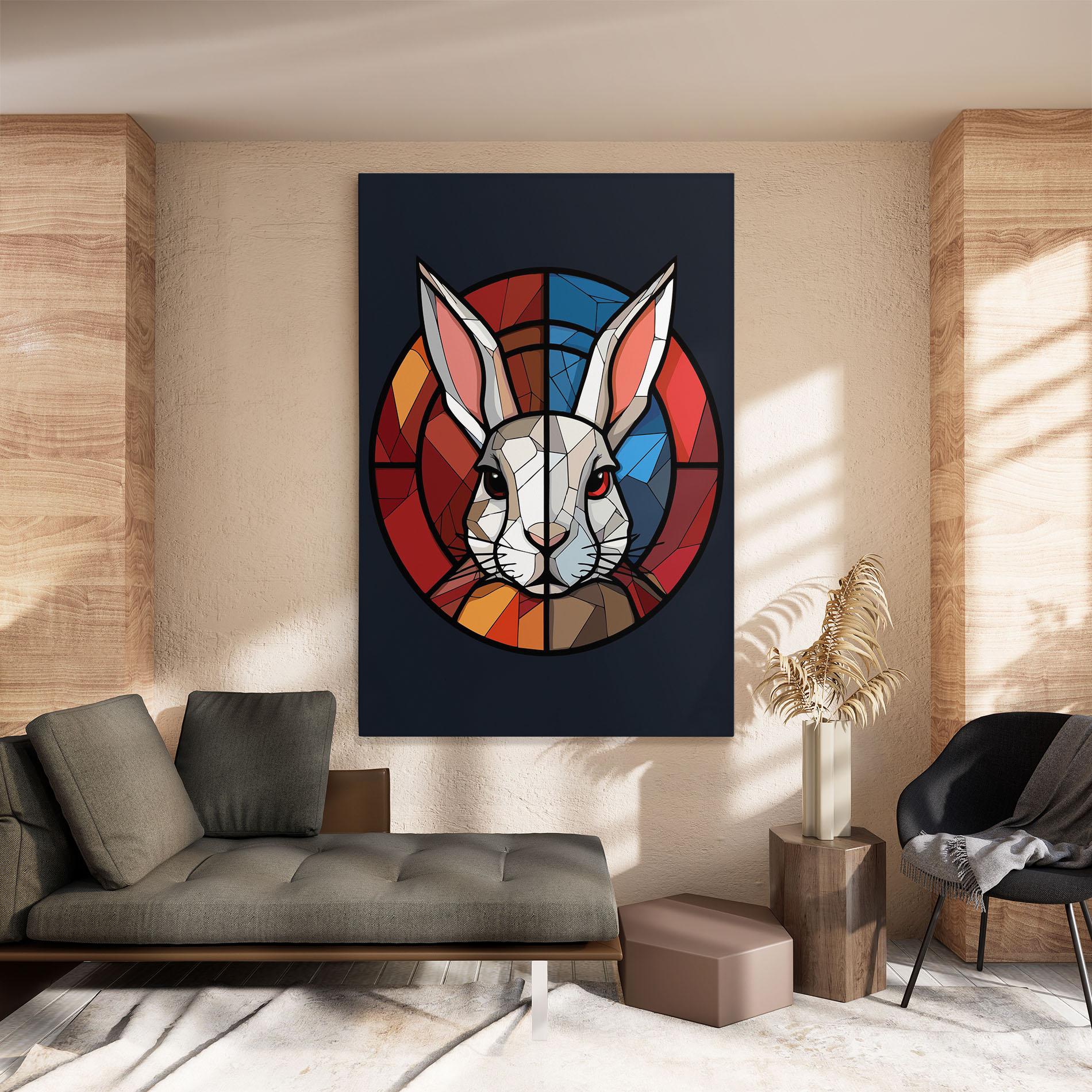 Leinwandbild Bunny mockup 8