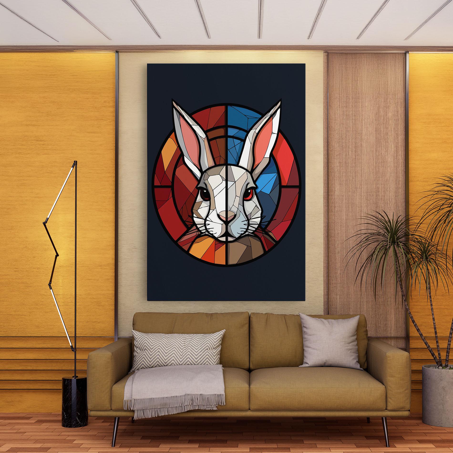 Leinwandbild Bunny mockup 9