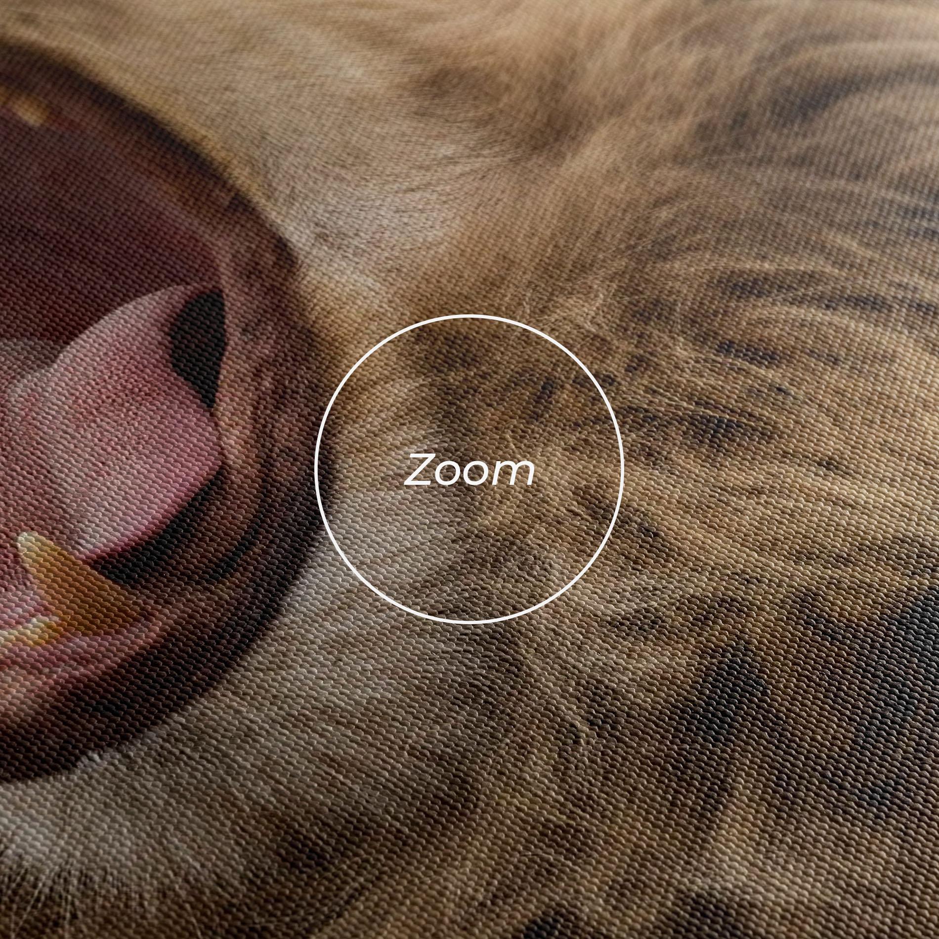 Leinwandbild Angry Lion mockup 3