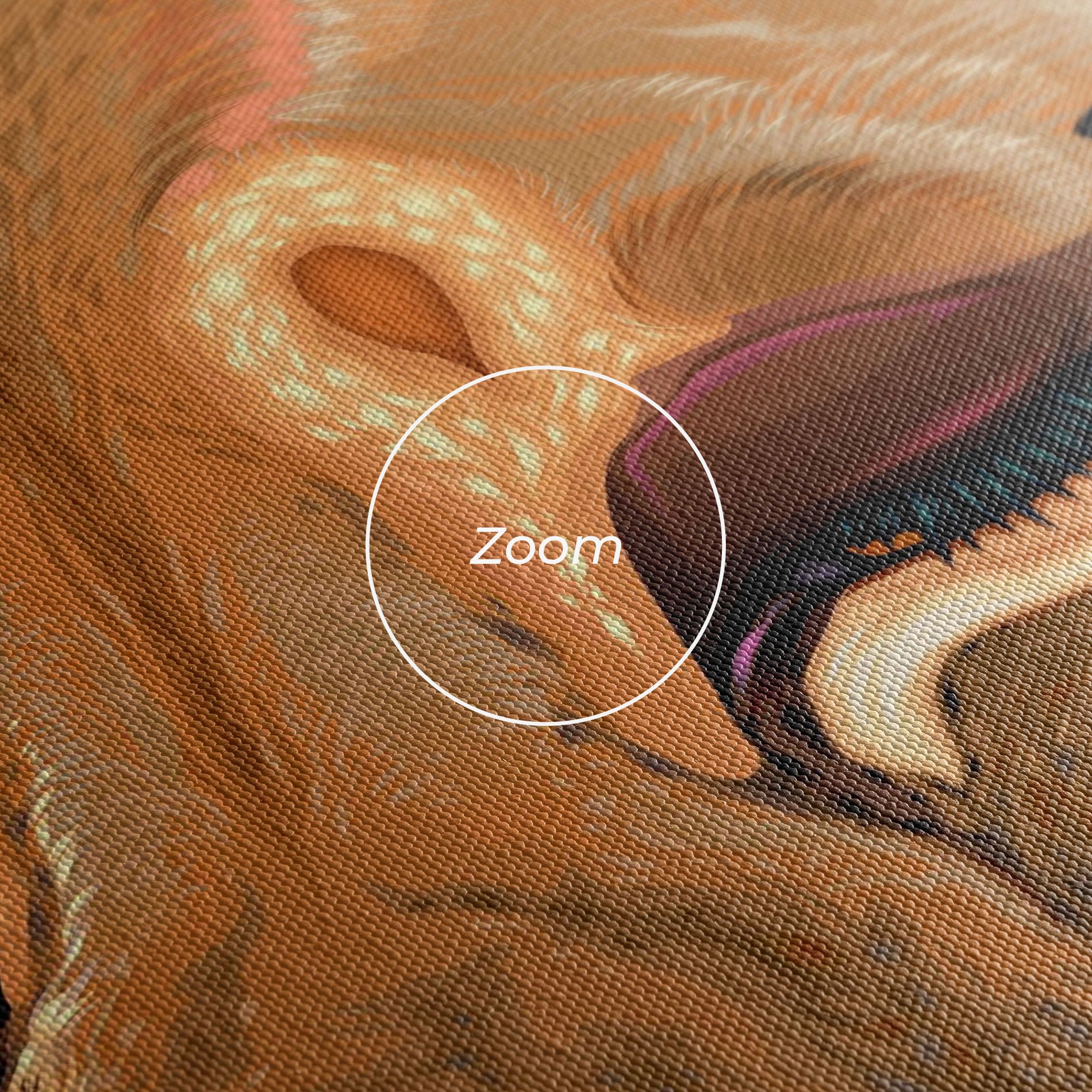 Female Lion Makeup mockup 3