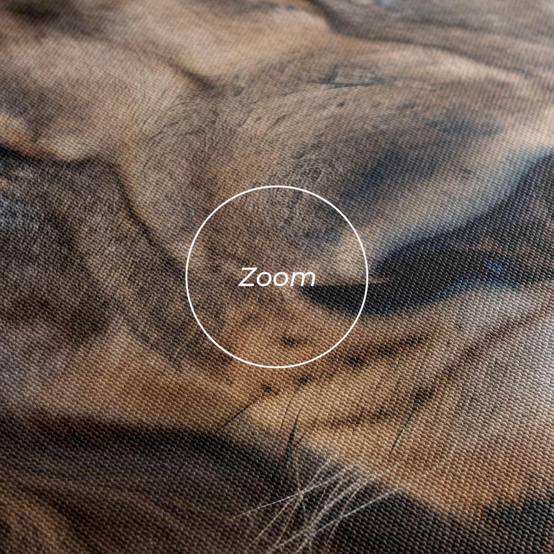 Leinwandbild Wild Lion View mockup 3