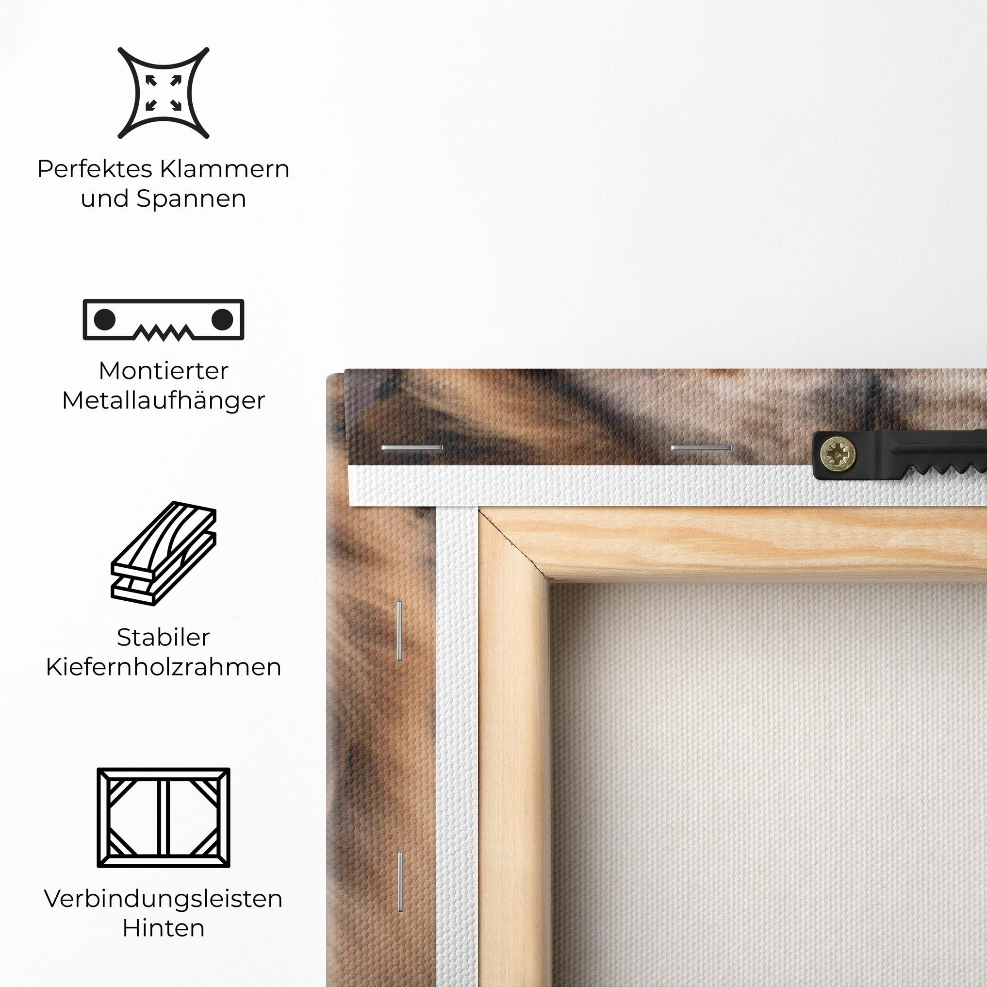Leinwandbild Wild Lion View mockup 5