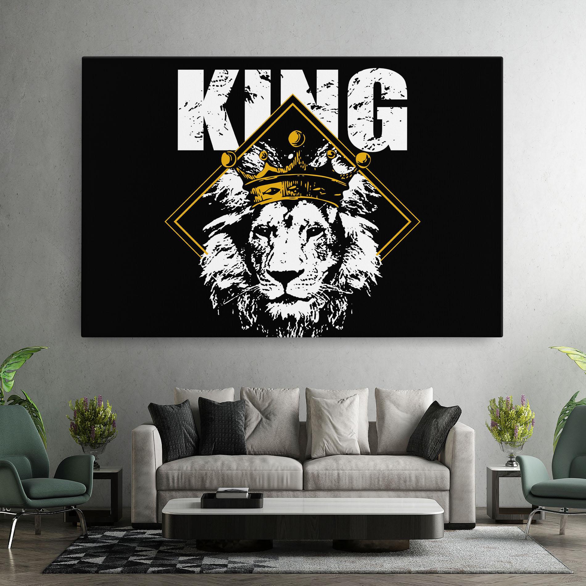 Leinwandbild Jungle King mockup 7