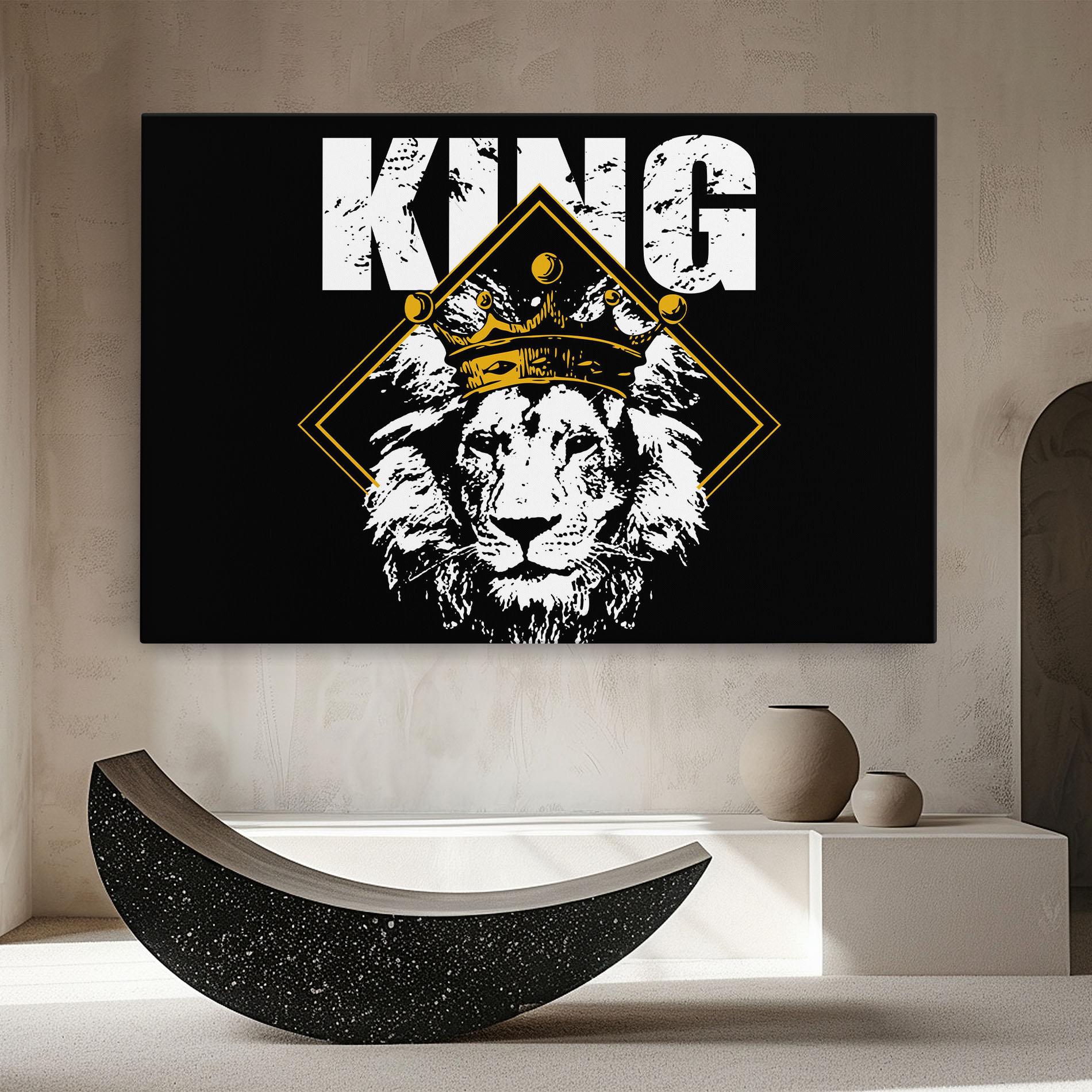 Leinwandbild Jungle King mockup 8