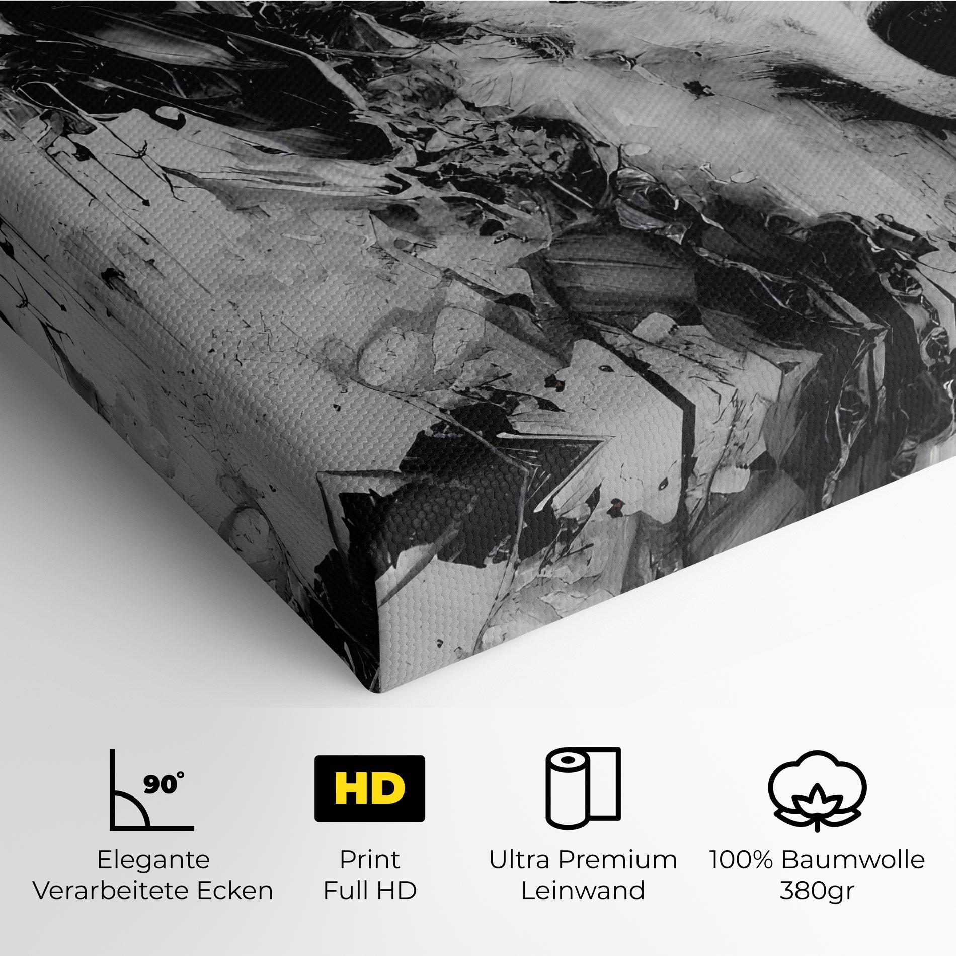 Leinwandbild Grey Wolf Portrait mockup 4