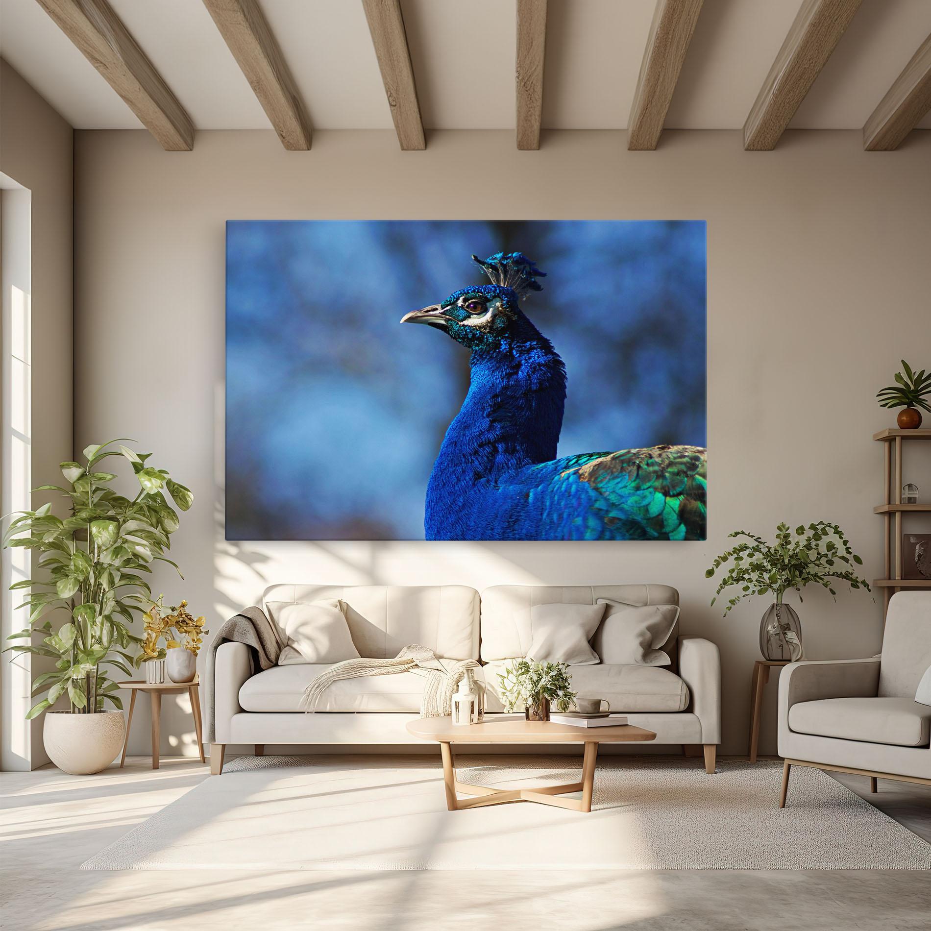 Leinwandbild Blue Bird mockup 6