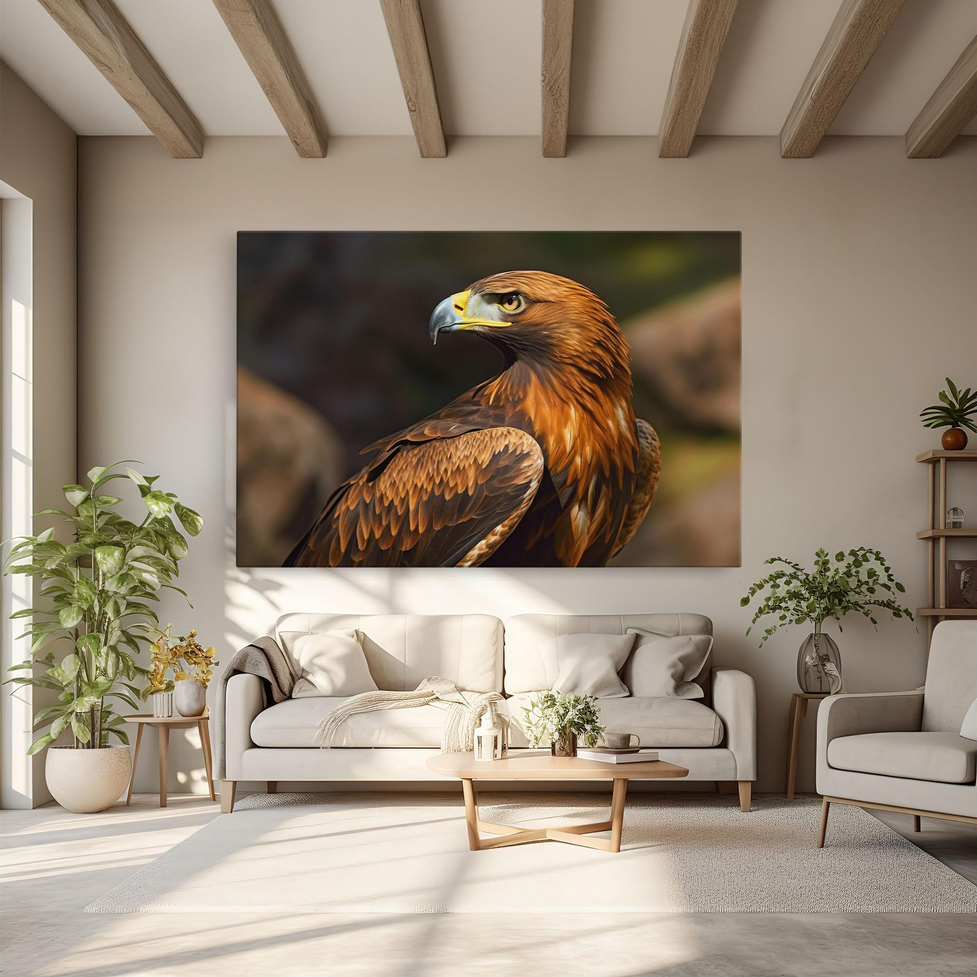 Leinwandbild Brown Eagle mockup 6
