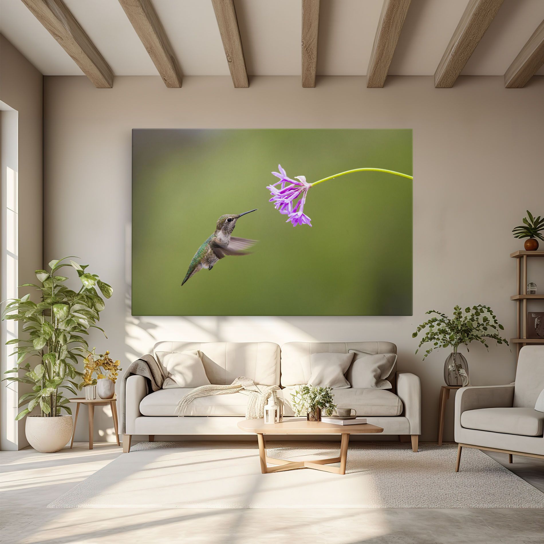 Cute Hummingbird mockup 6