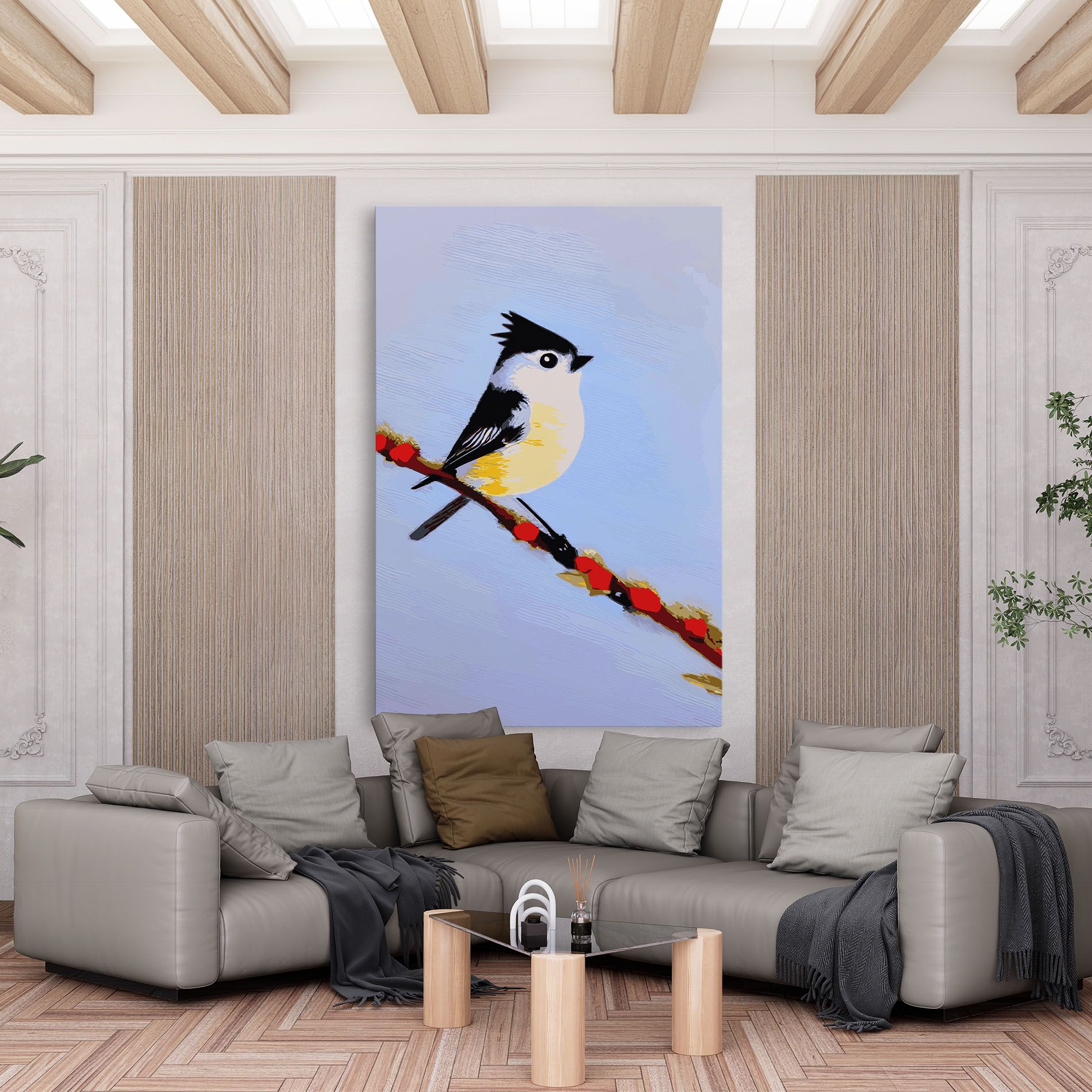 Bird Painting mockup 6