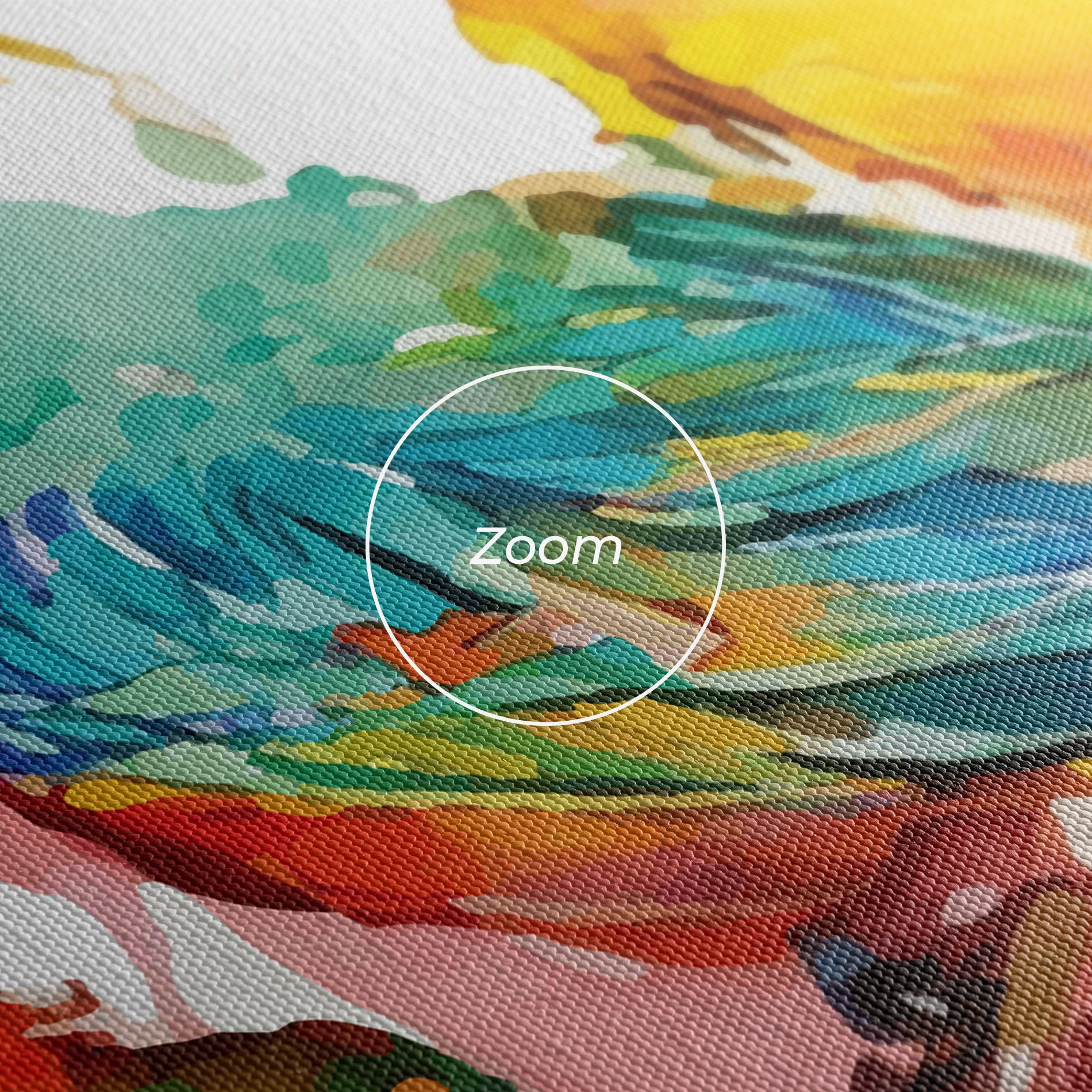 Colorful Birds mockup 3