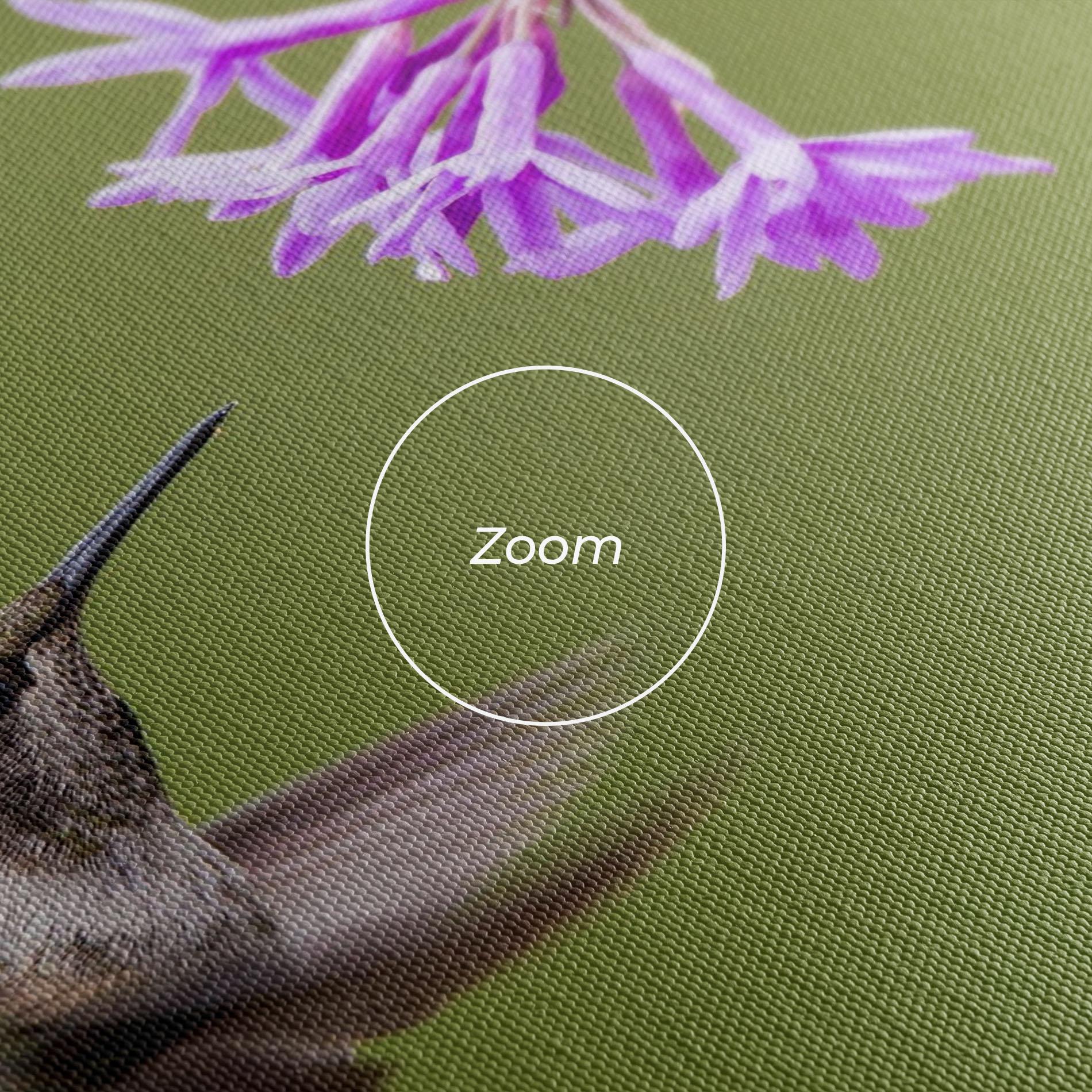 Leinwandbild Cute Hummingbird mockup 3