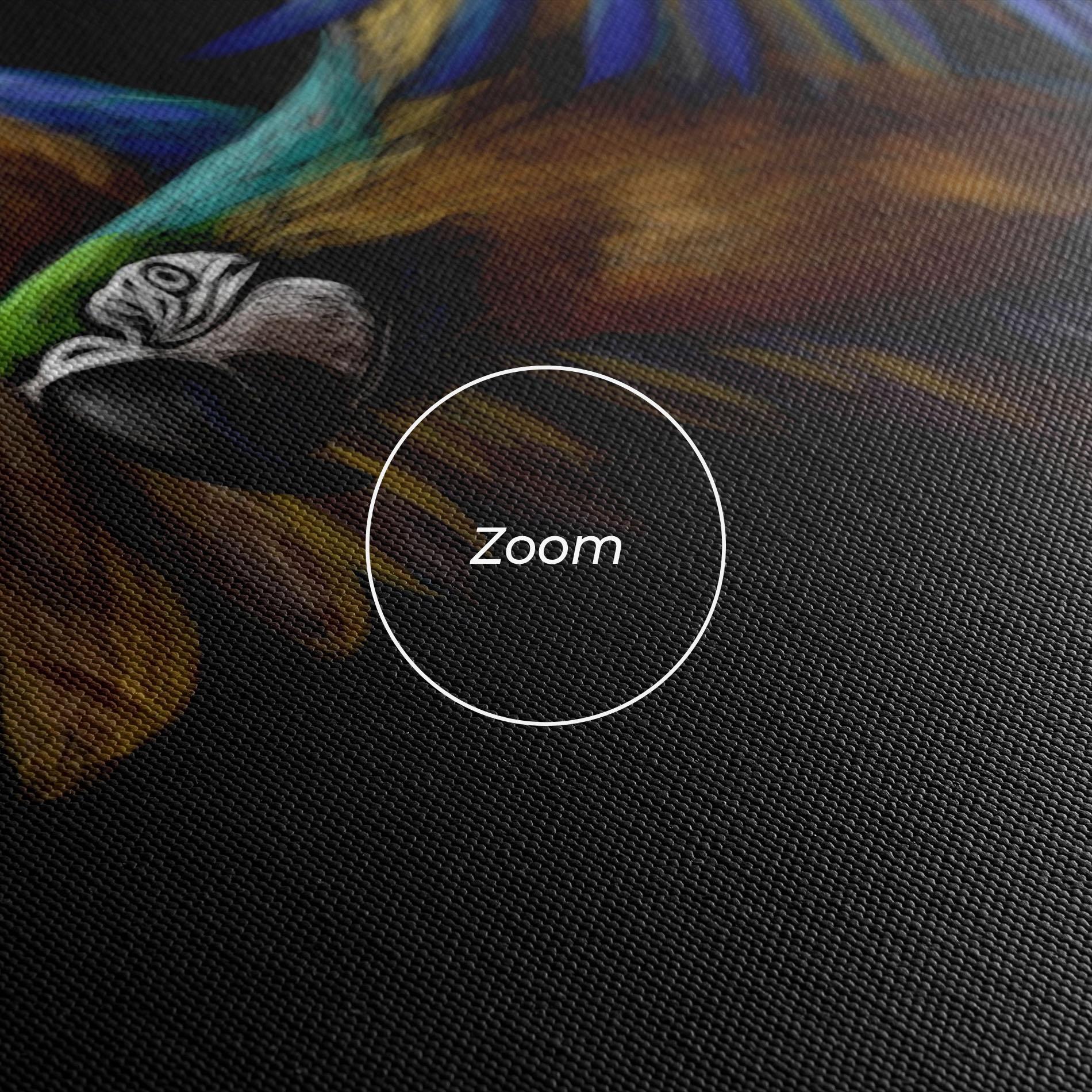 Leinwandbild Parrot Flying mockup 3