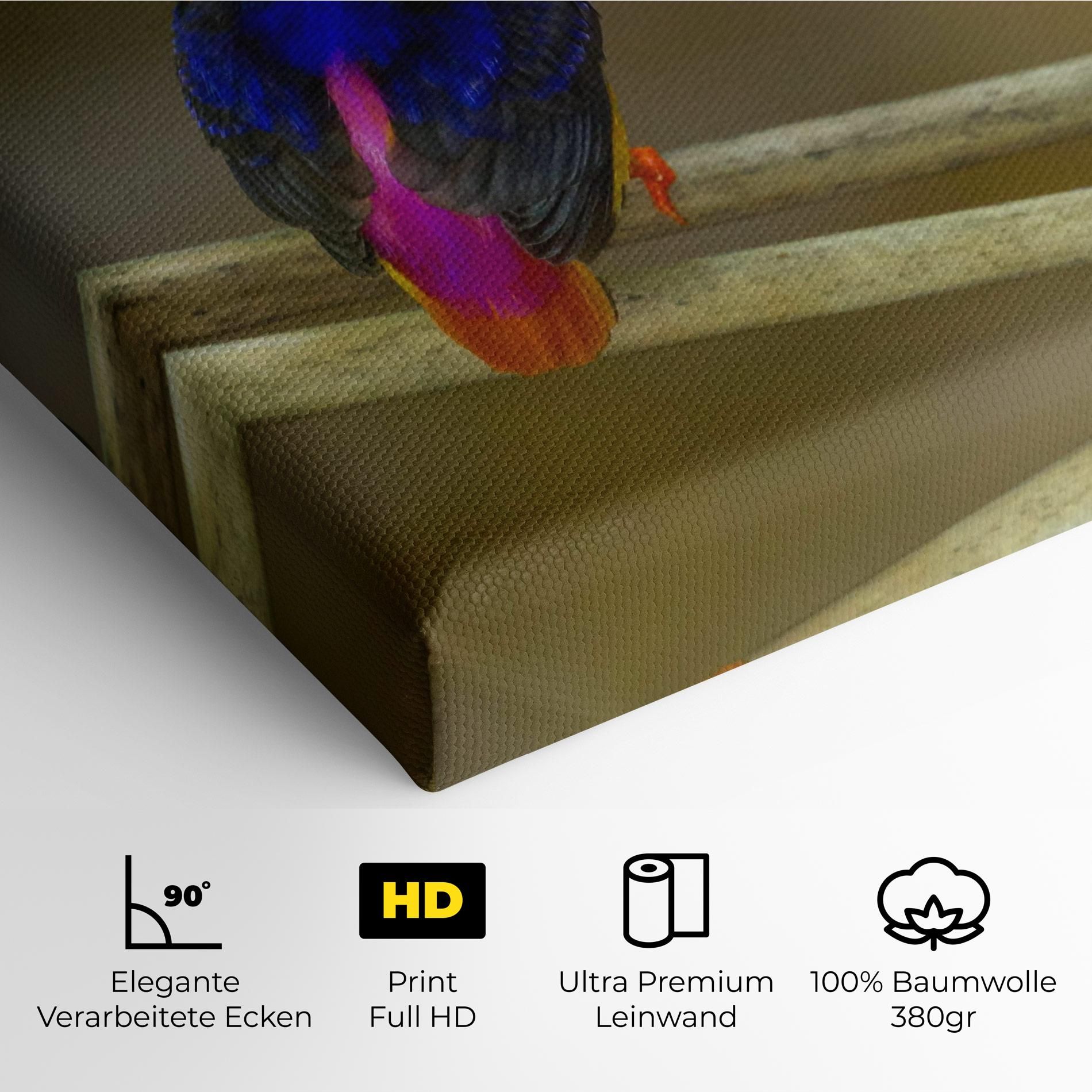 Colorful Bird mockup 4