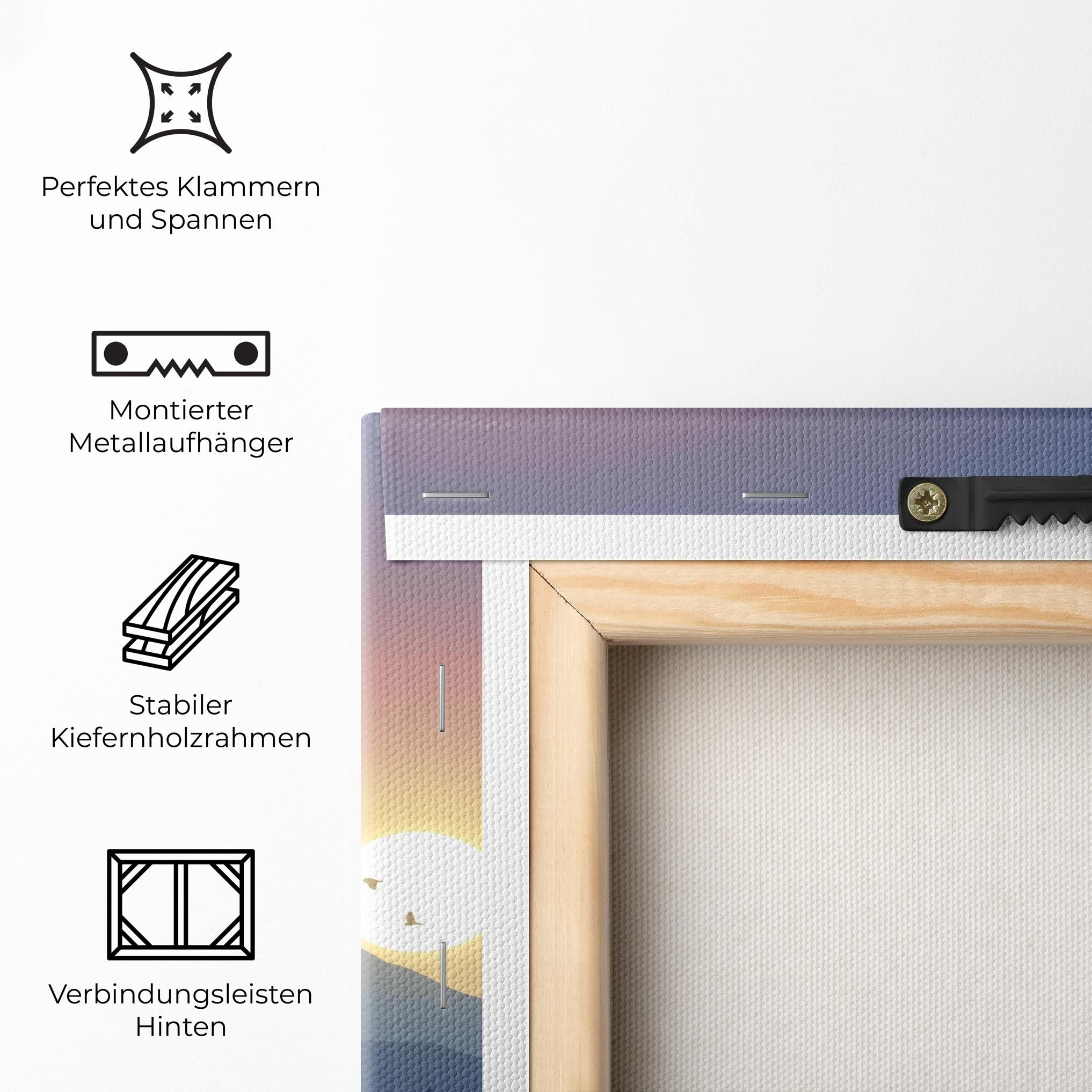 Sunset Birds View mockup 5