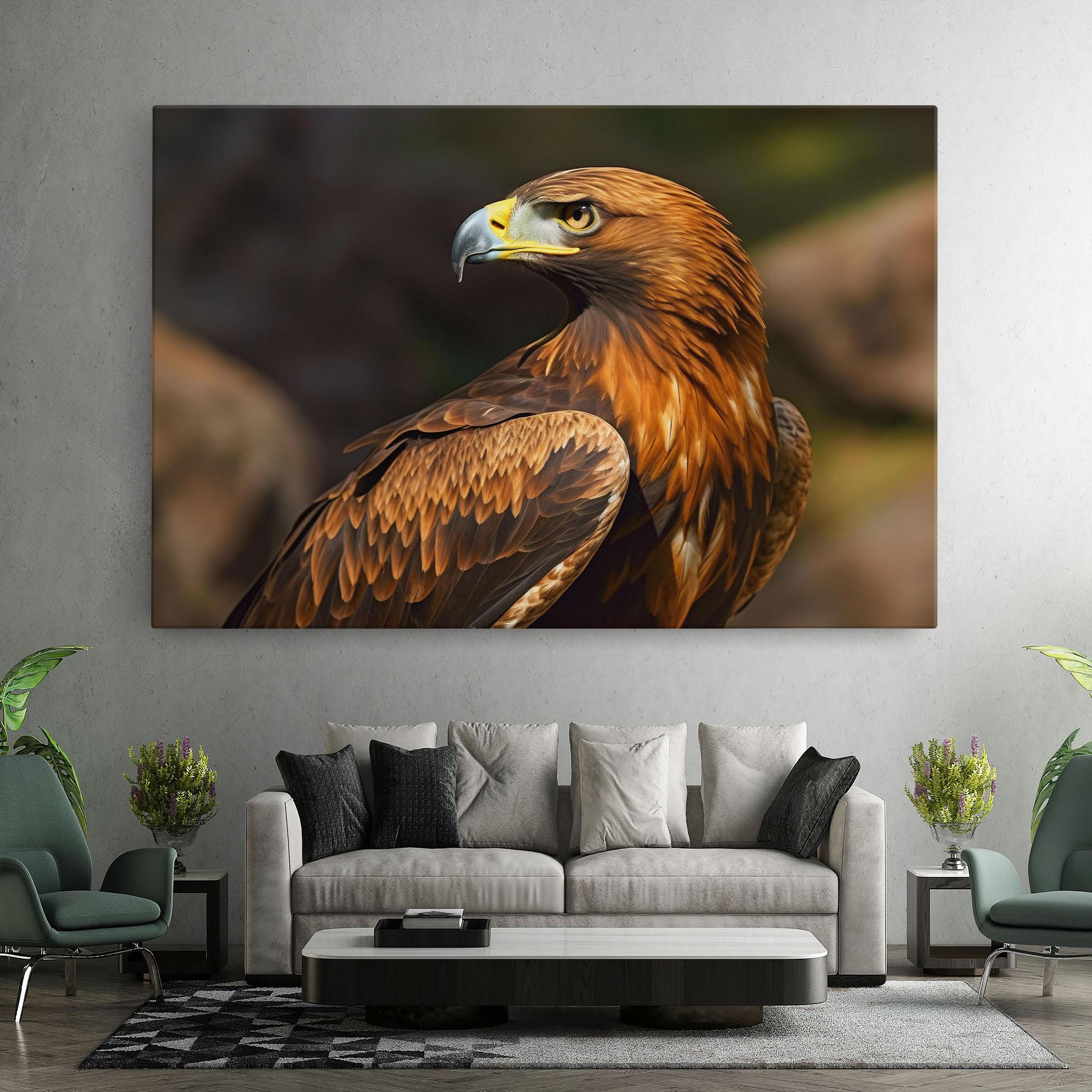 Leinwandbild Brown Eagle mockup 7