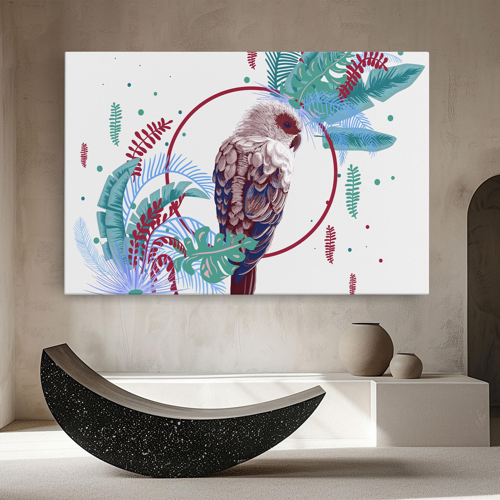 Leinwandbild Bright Bird mockup 8