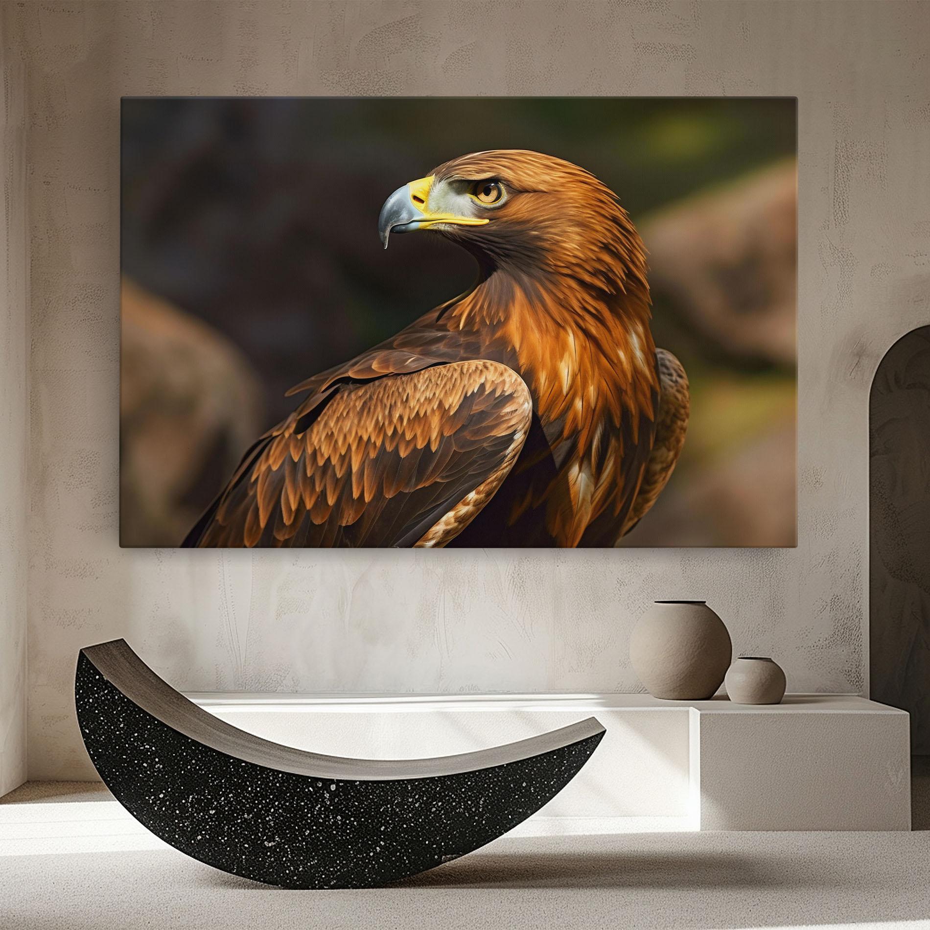 Leinwandbild Brown Eagle mockup 8