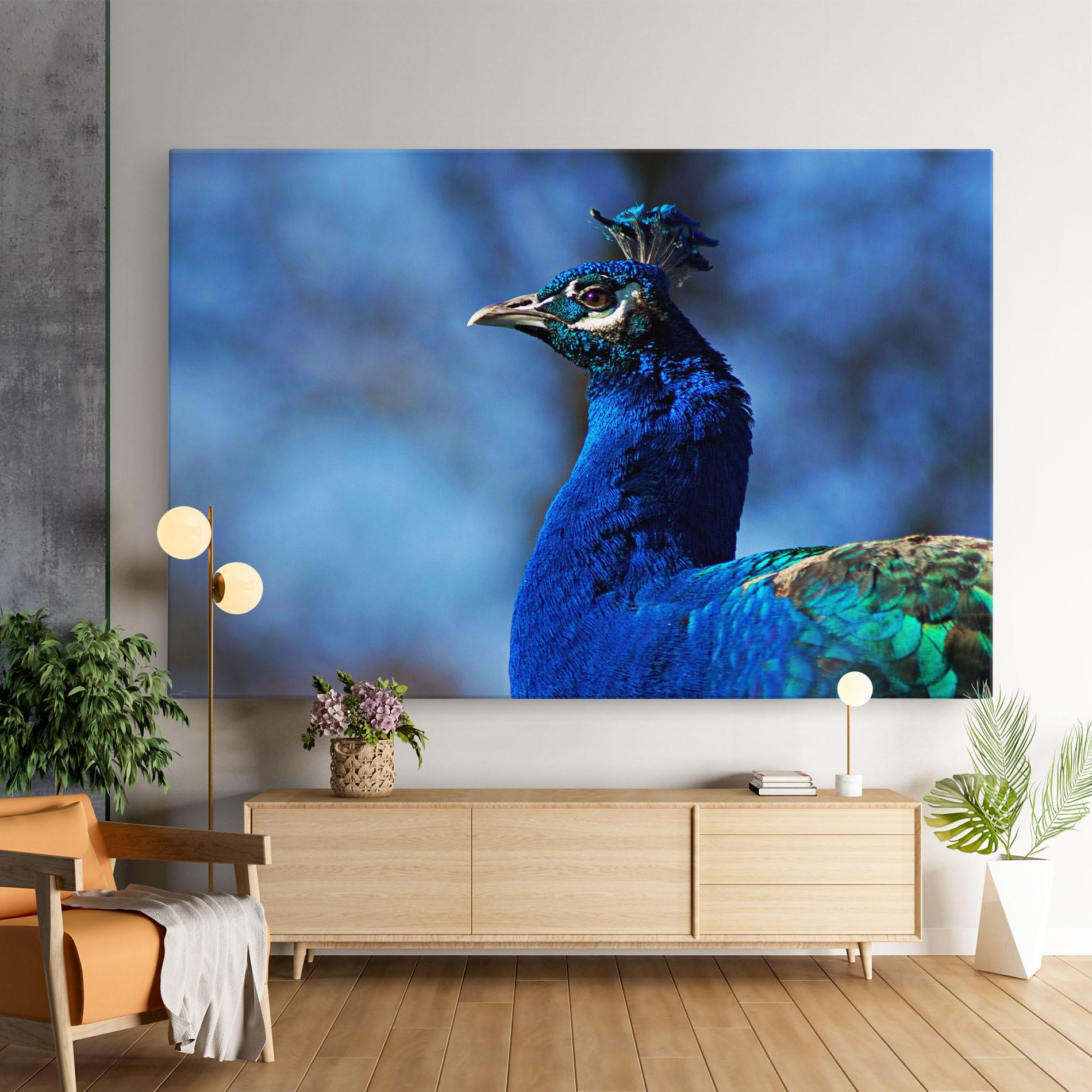 Leinwandbild Blue Bird mockup 9