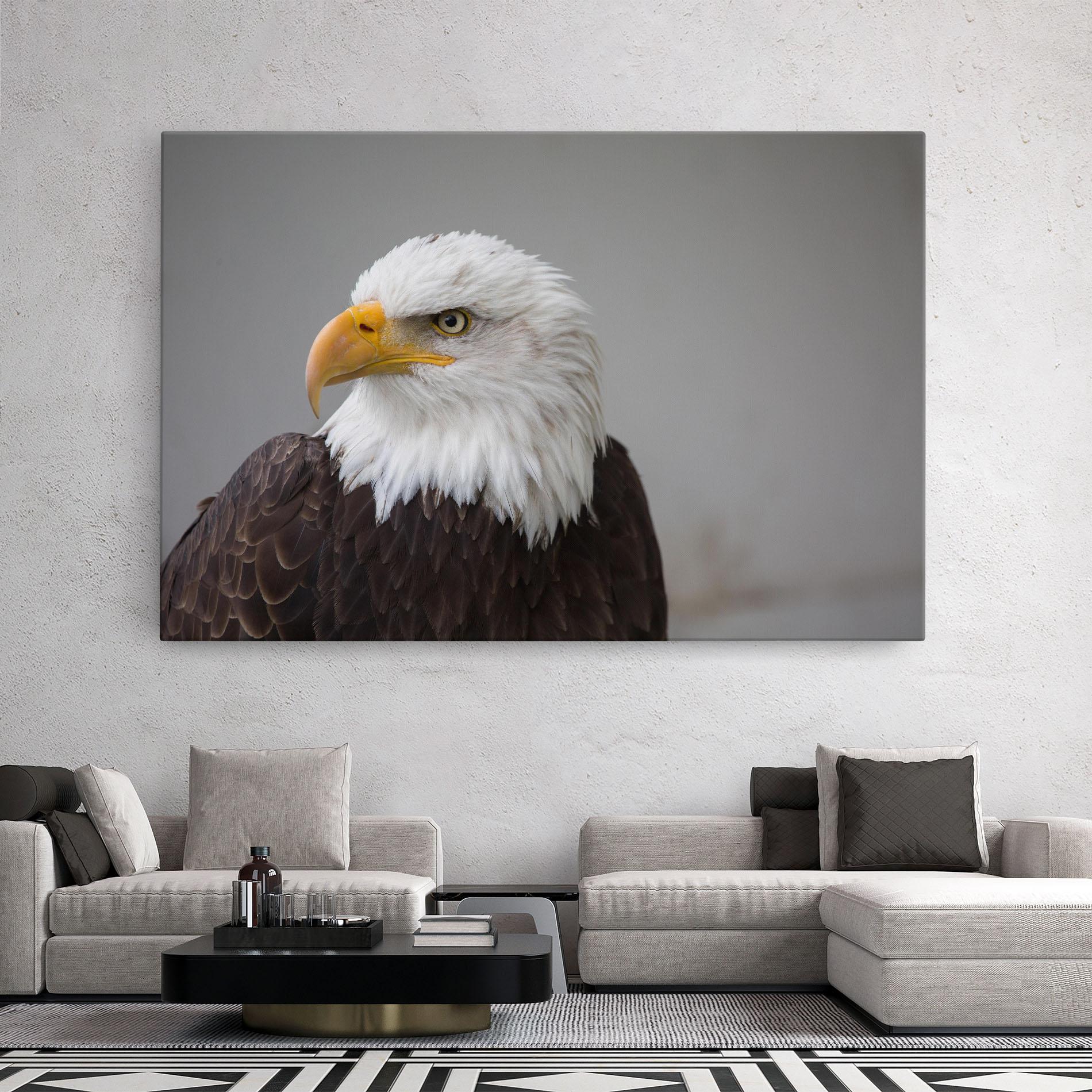 Leinwandbild Beautiful Eagle mockup 2