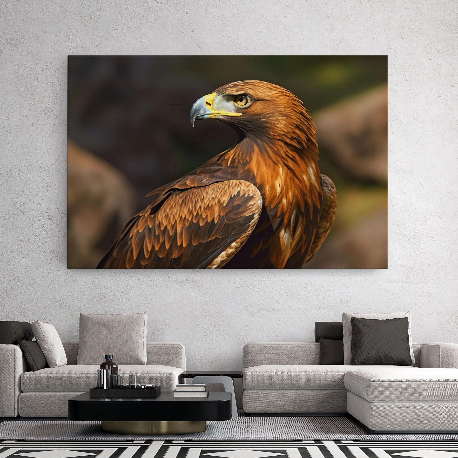 Leinwandbild Brown Eagle mockup 2