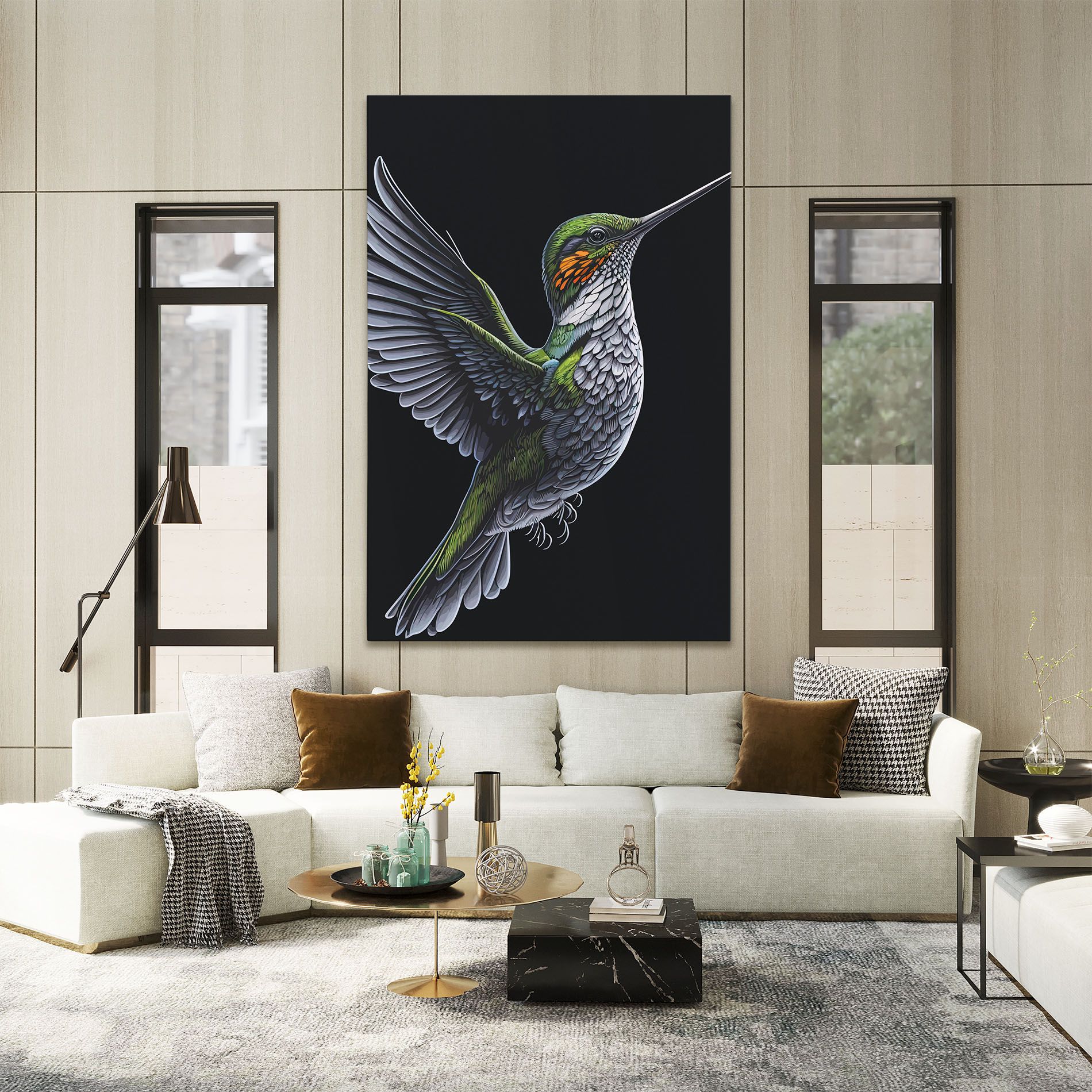 Hummingbird mockup 2
