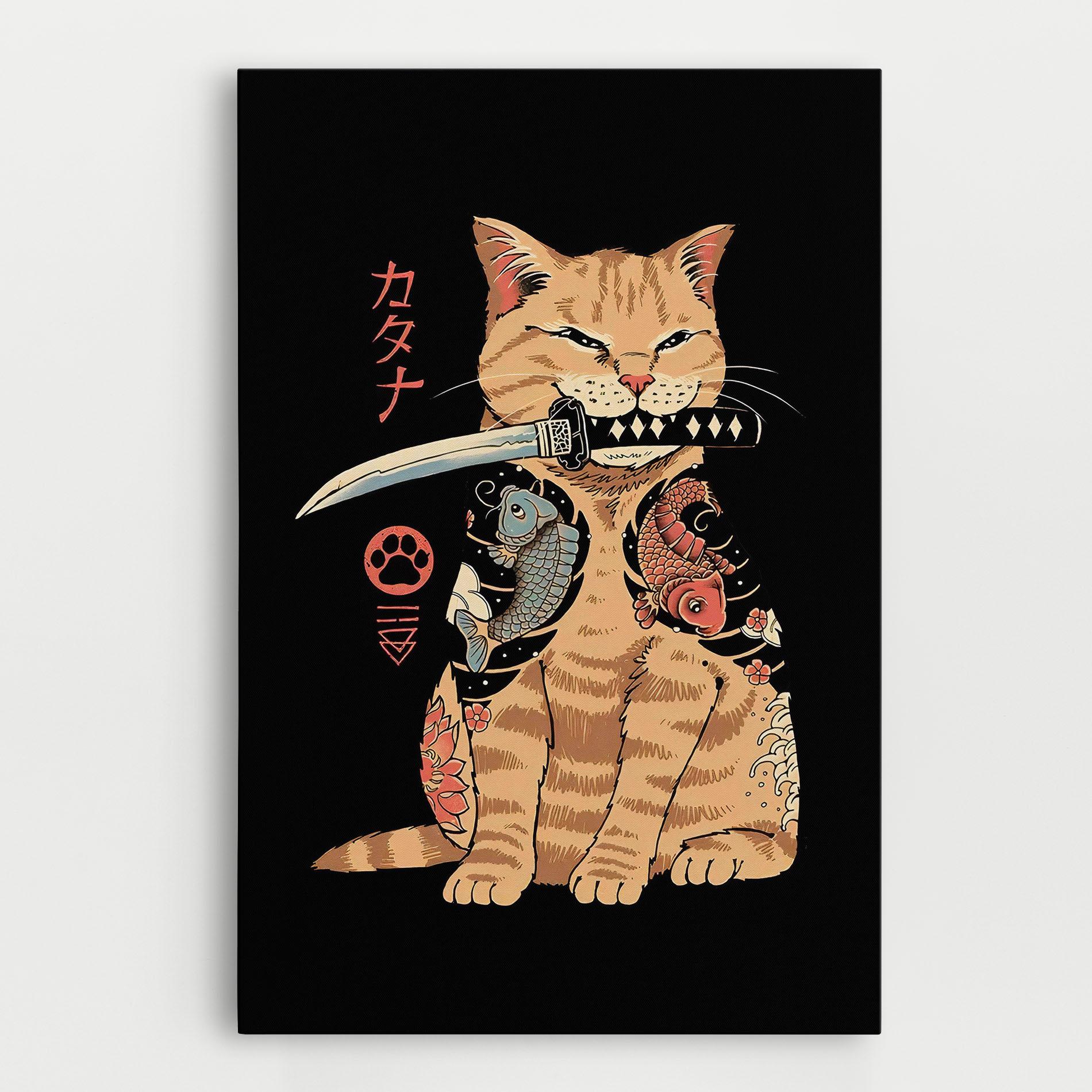 Leinwandbild Catana mockup 0