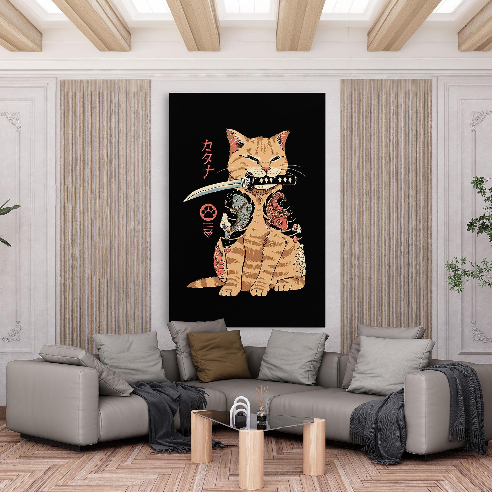 Leinwandbild Catana mockup 6