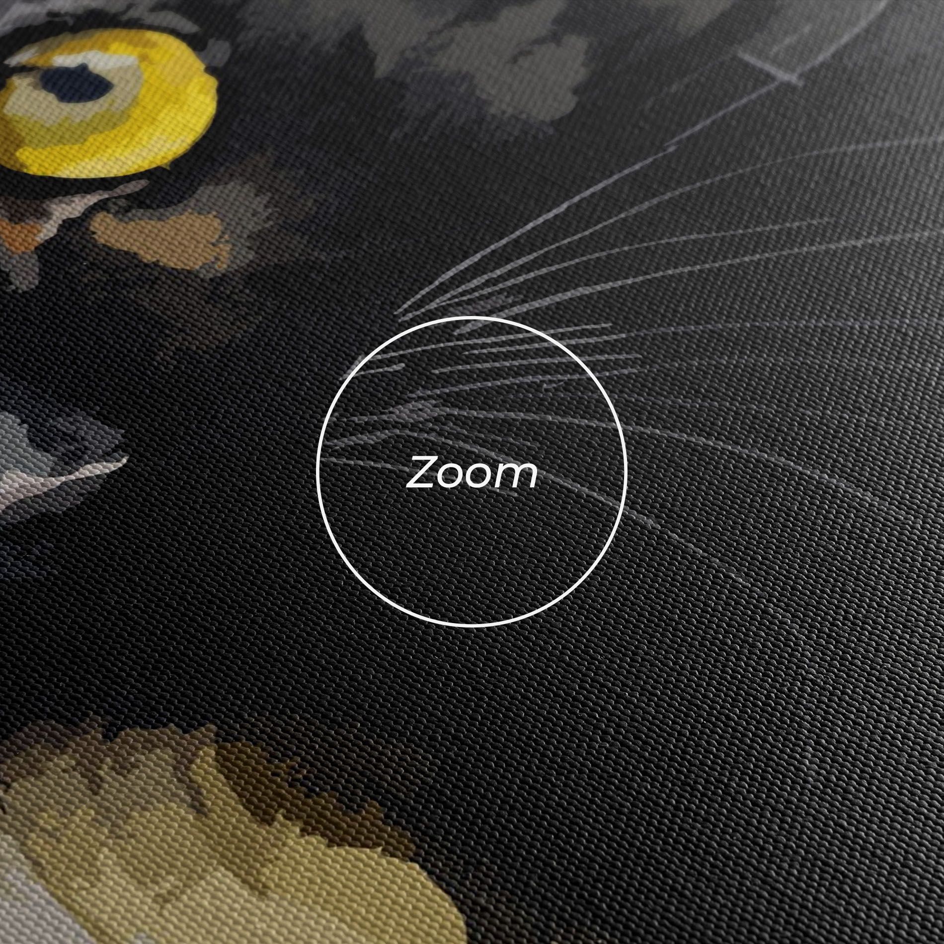 Beautiful Black Cat mockup 3