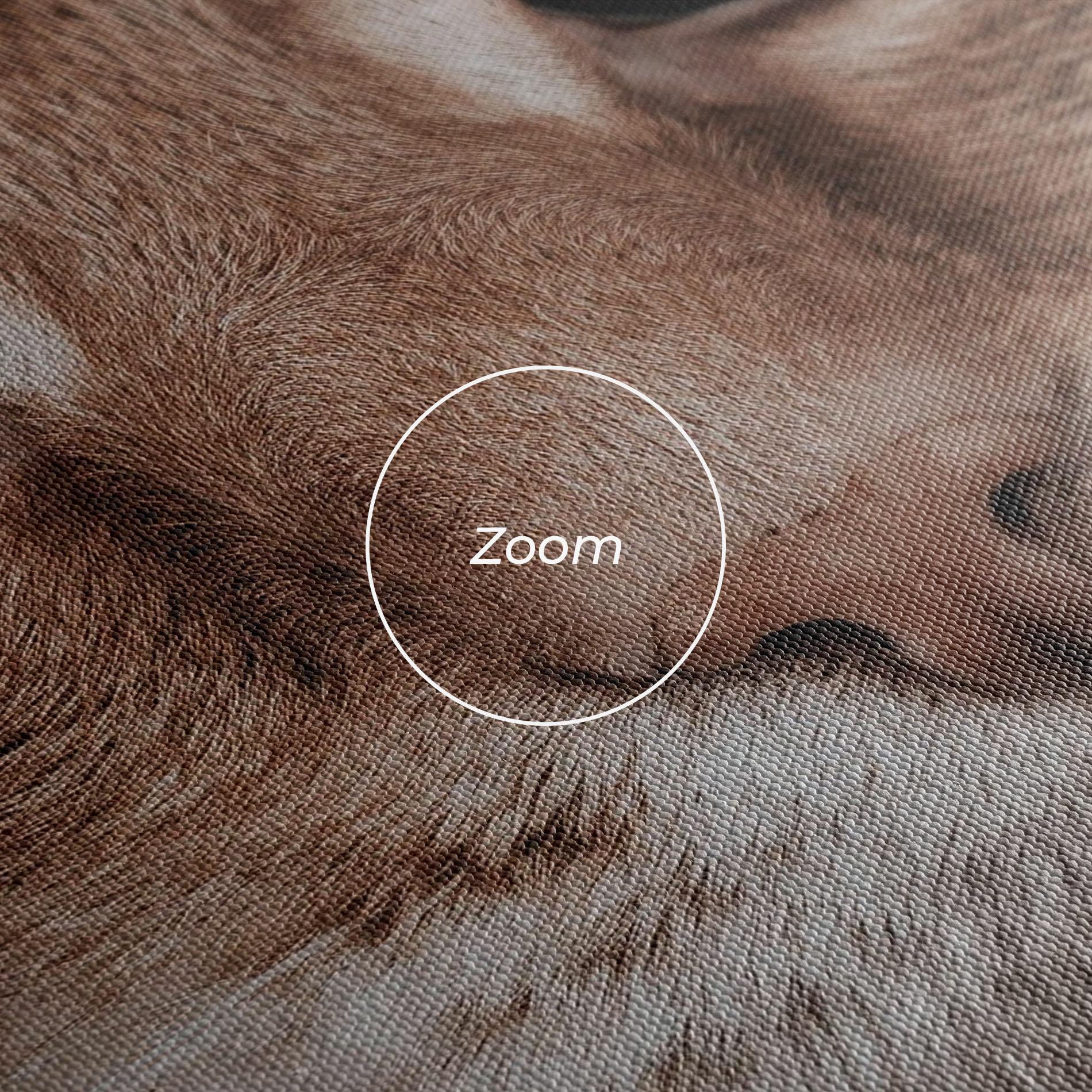 Leinwandbild Fire Eyes Cat mockup 3