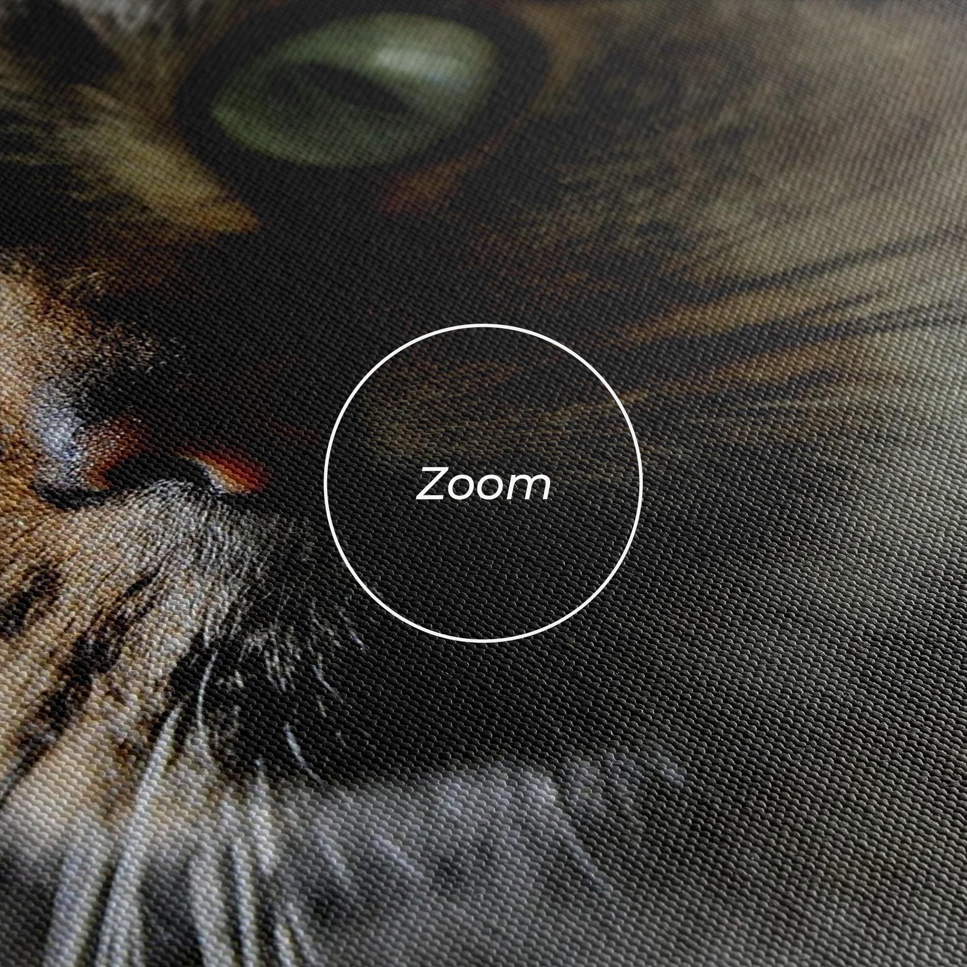 Leinwandbild Playful Cat mockup 3