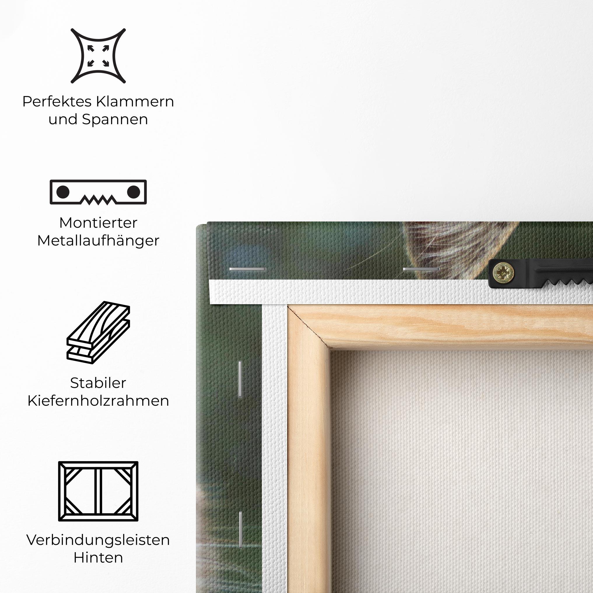 Leinwandbild Blue Eyes Cutie mockup 5