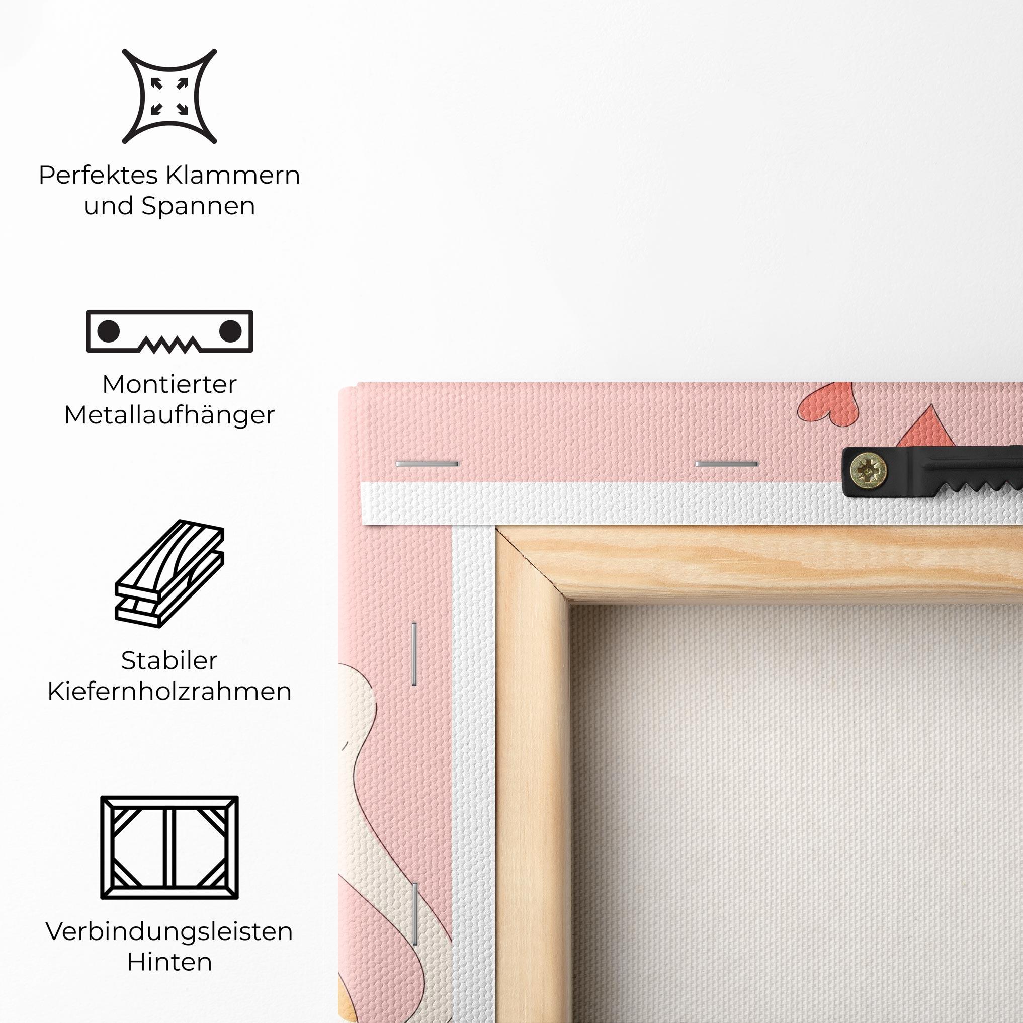 Leinwandbild Lover Cats mockup 5