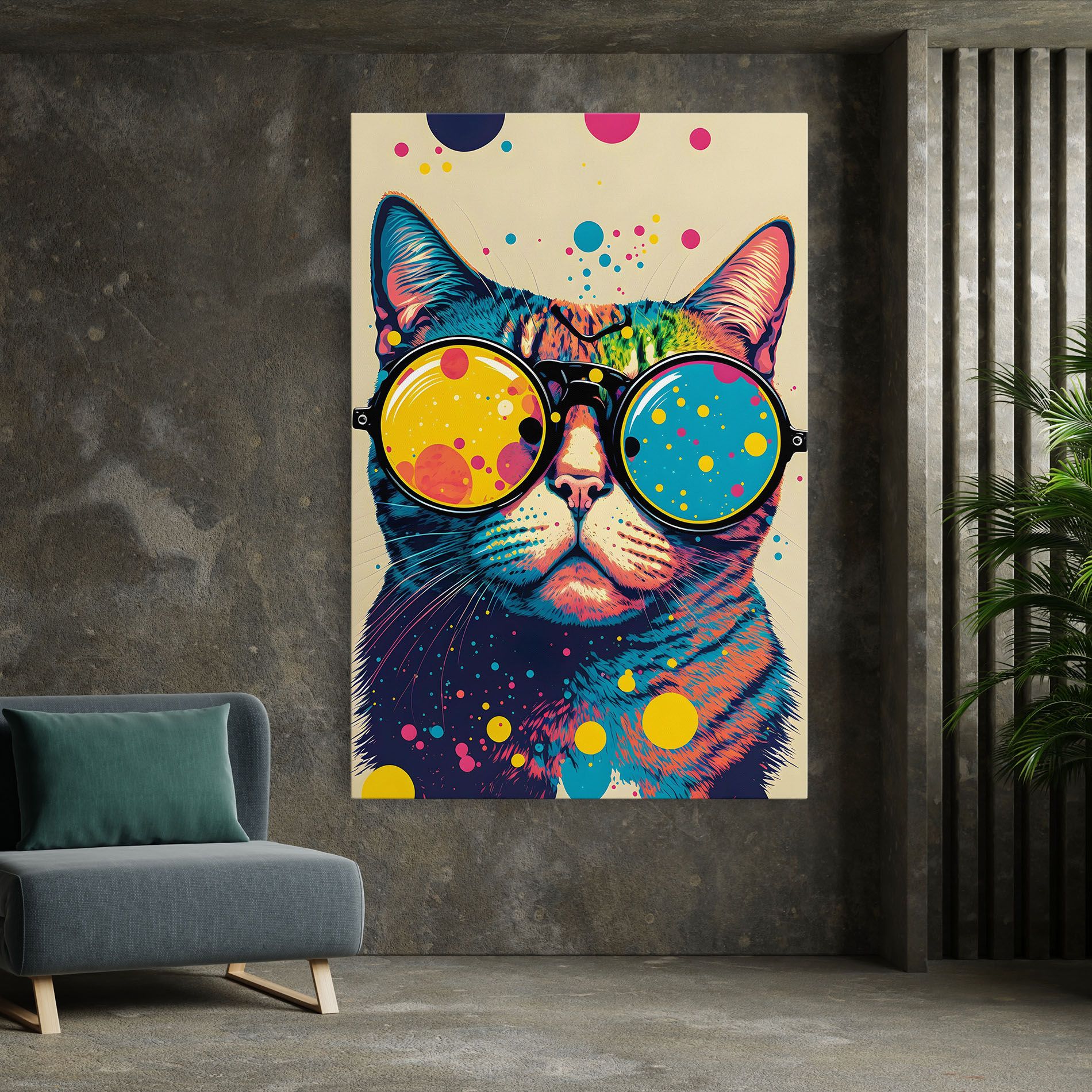 Vintage Cat mockup 7