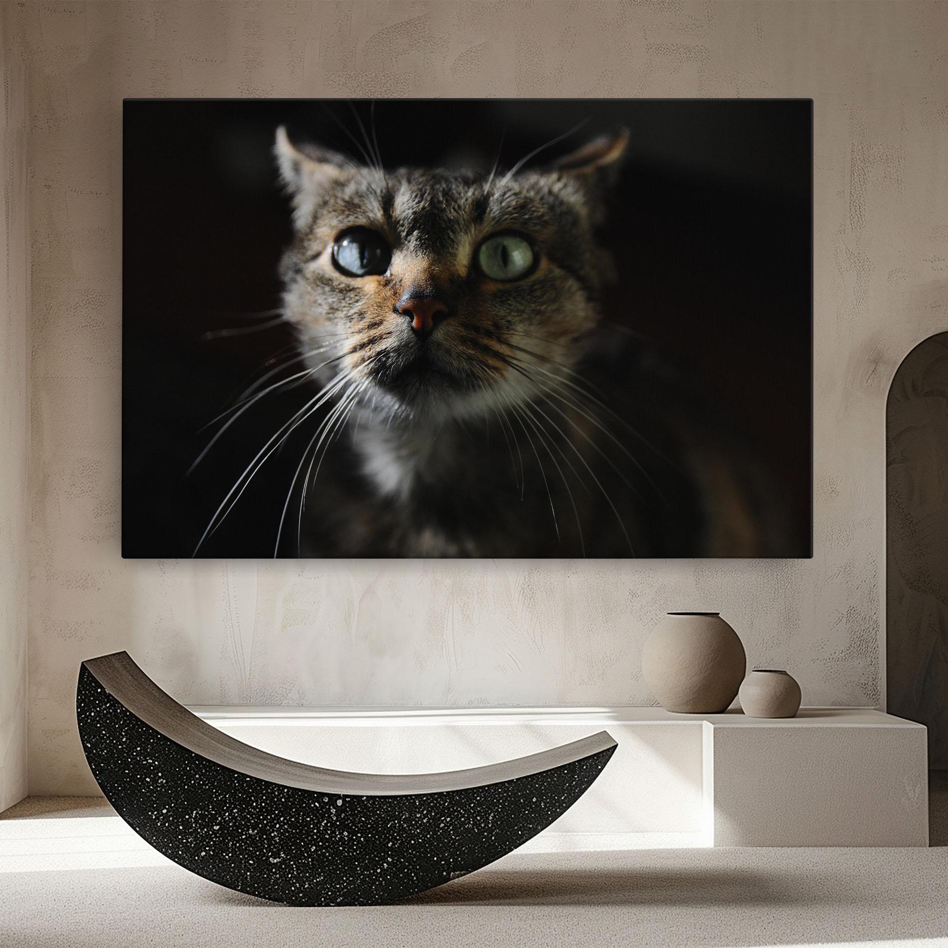 Leinwandbild Playful Cat mockup 8