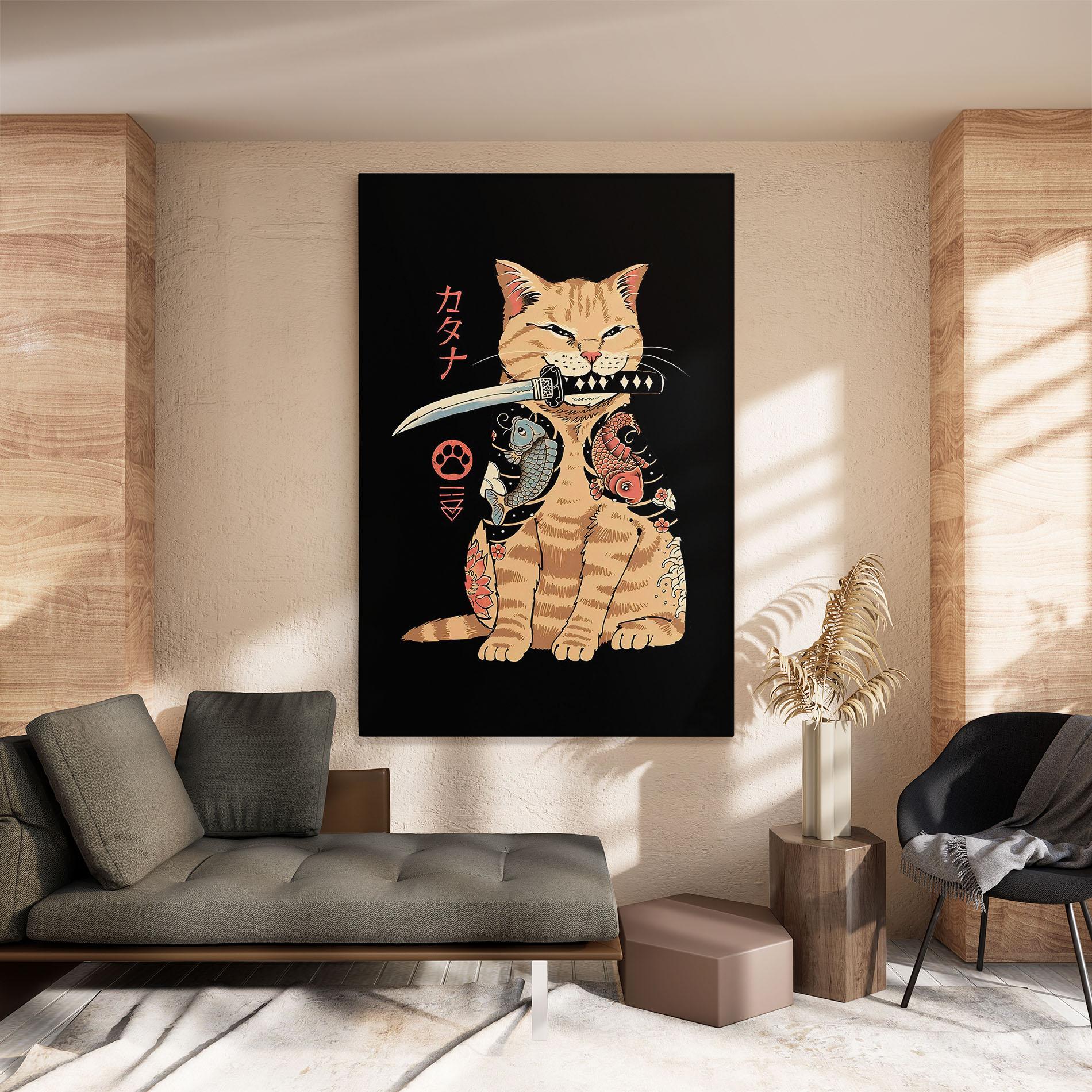 Leinwandbild Catana mockup 8