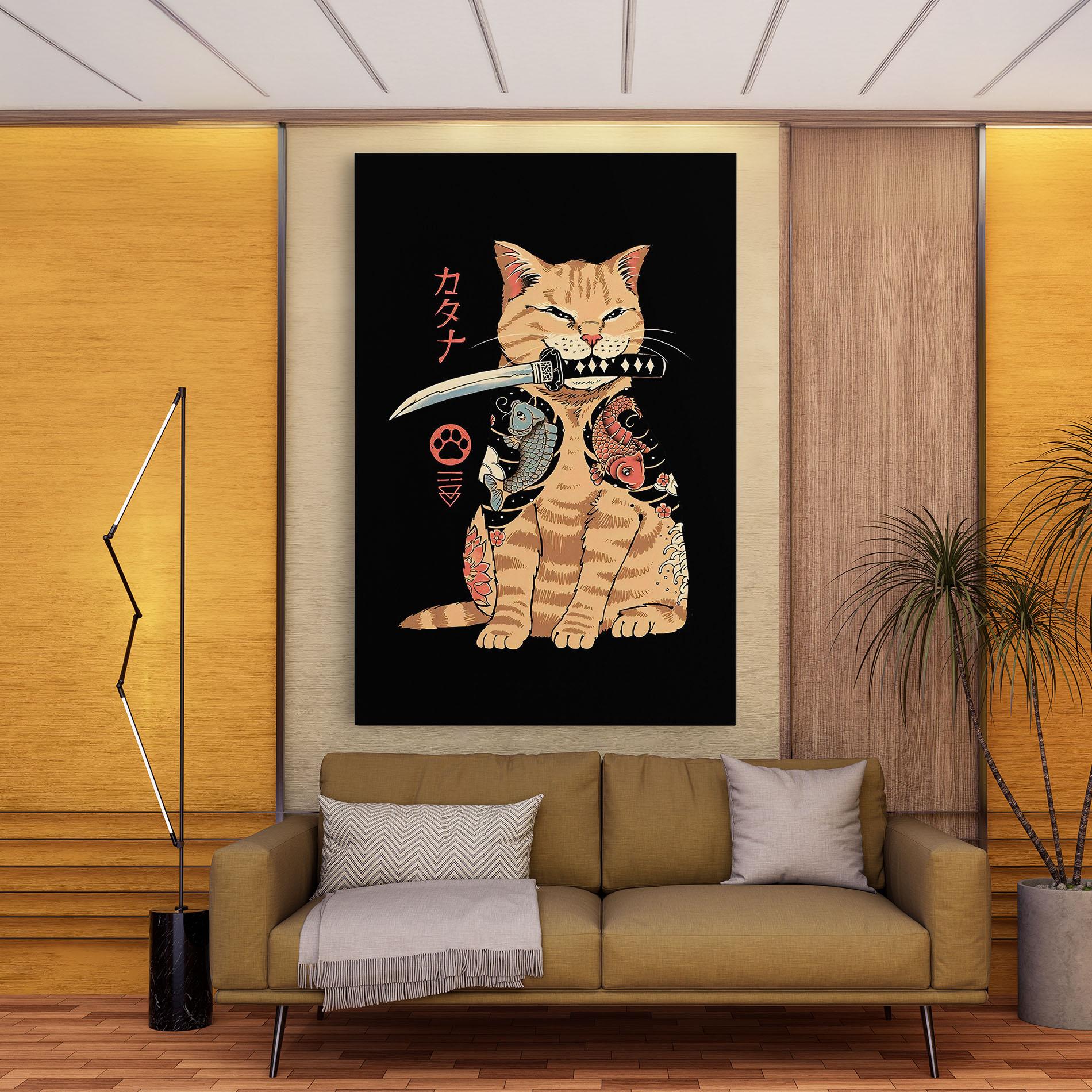 Leinwandbild Catana mockup 9