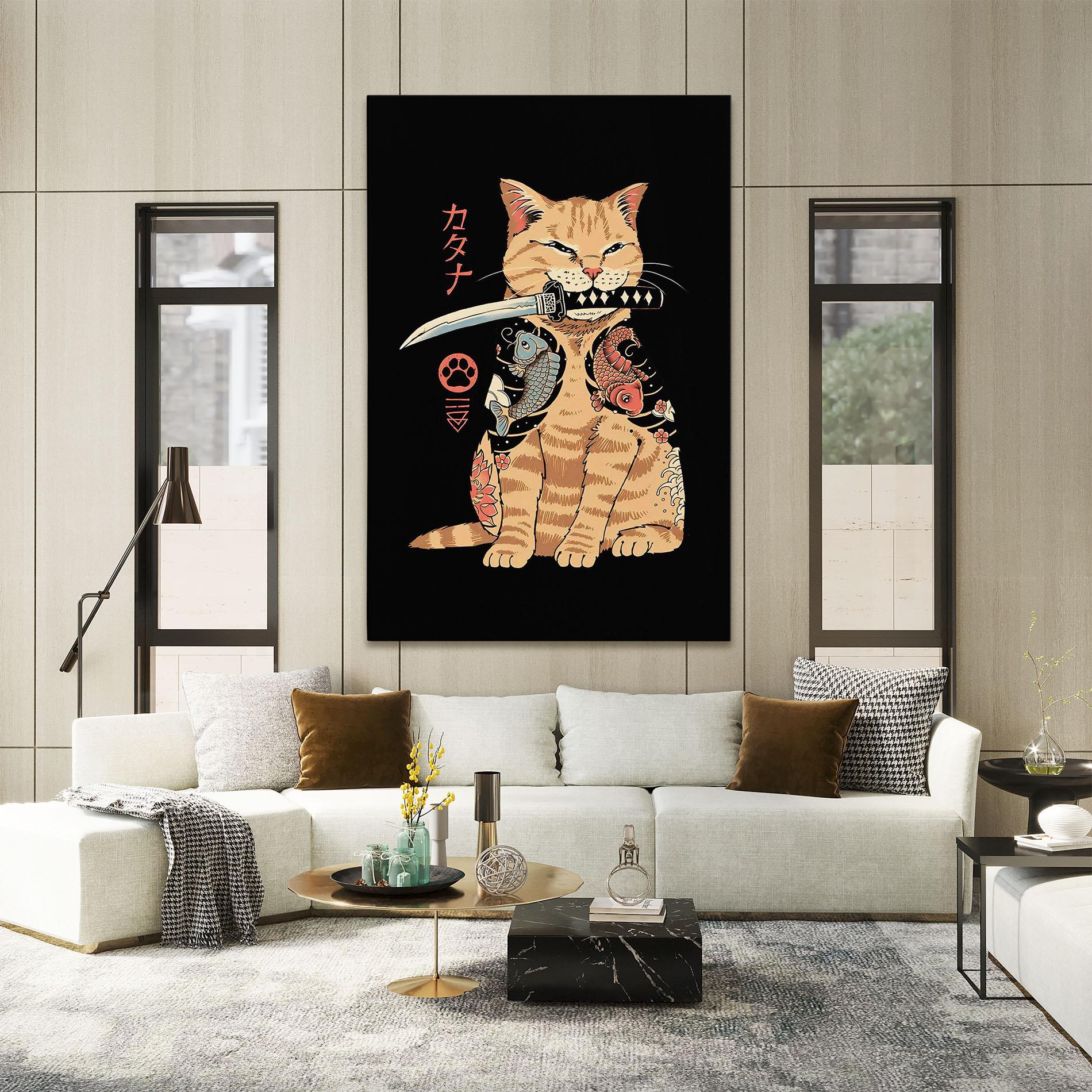 Leinwandbild Catana mockup 2