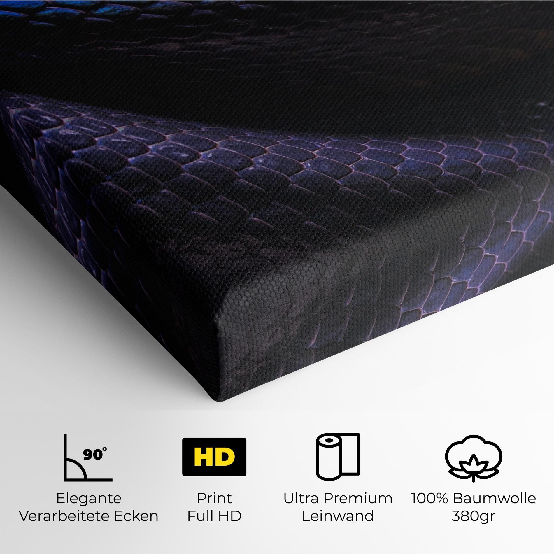 Leinwandbild Snake Skin mockup 4